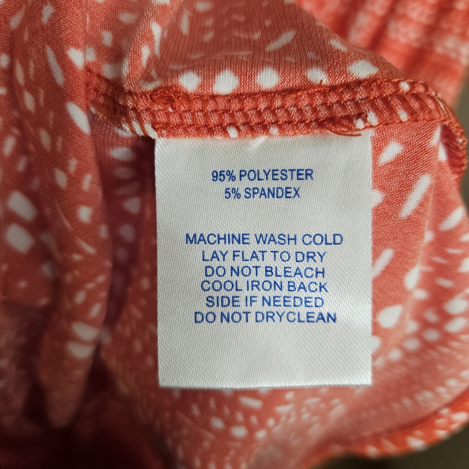 Southern Tide Womens Small Gameday Drop Waist Knit Dress Orange-Red