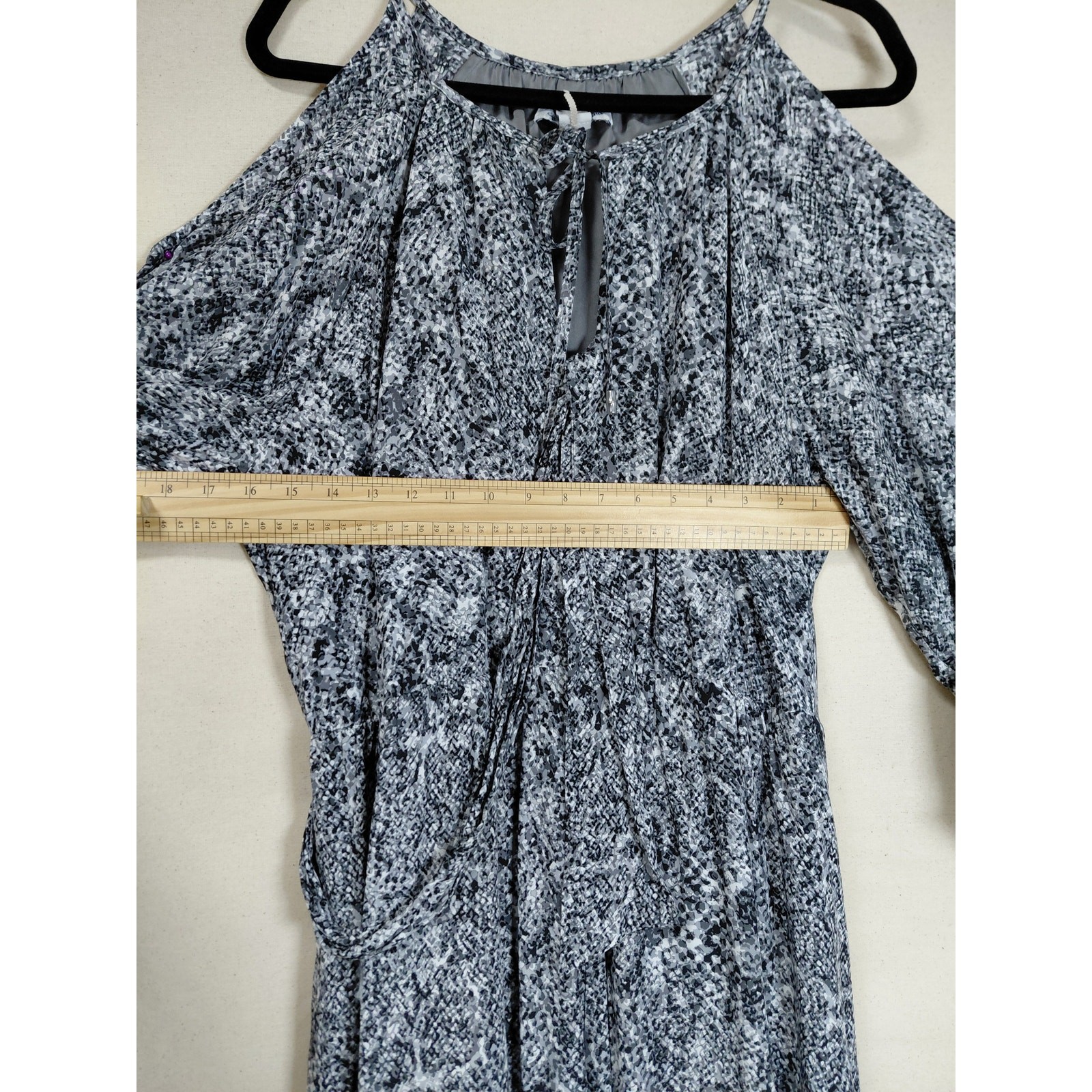 Tommy Bahama Blue Maxi Graphic Print Lined Dress Women Size XL