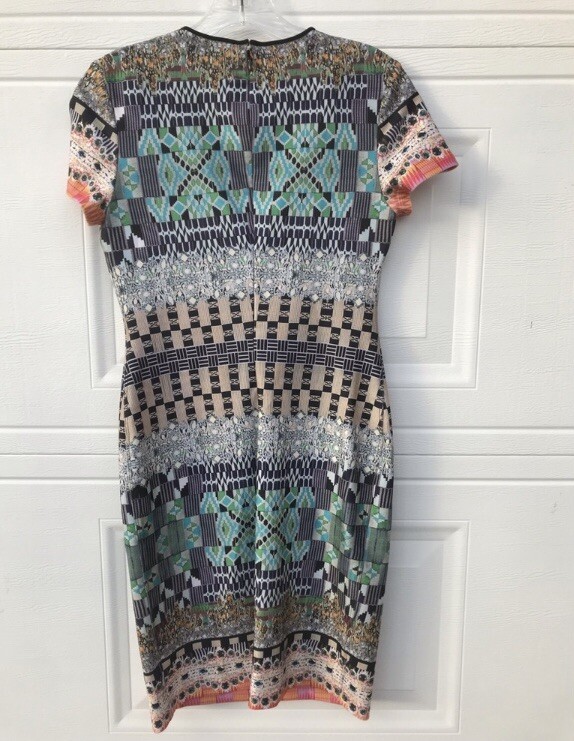 Clover Canyon Dress Bodycon Sookie Stackhouse True Blood Blue Neoprene