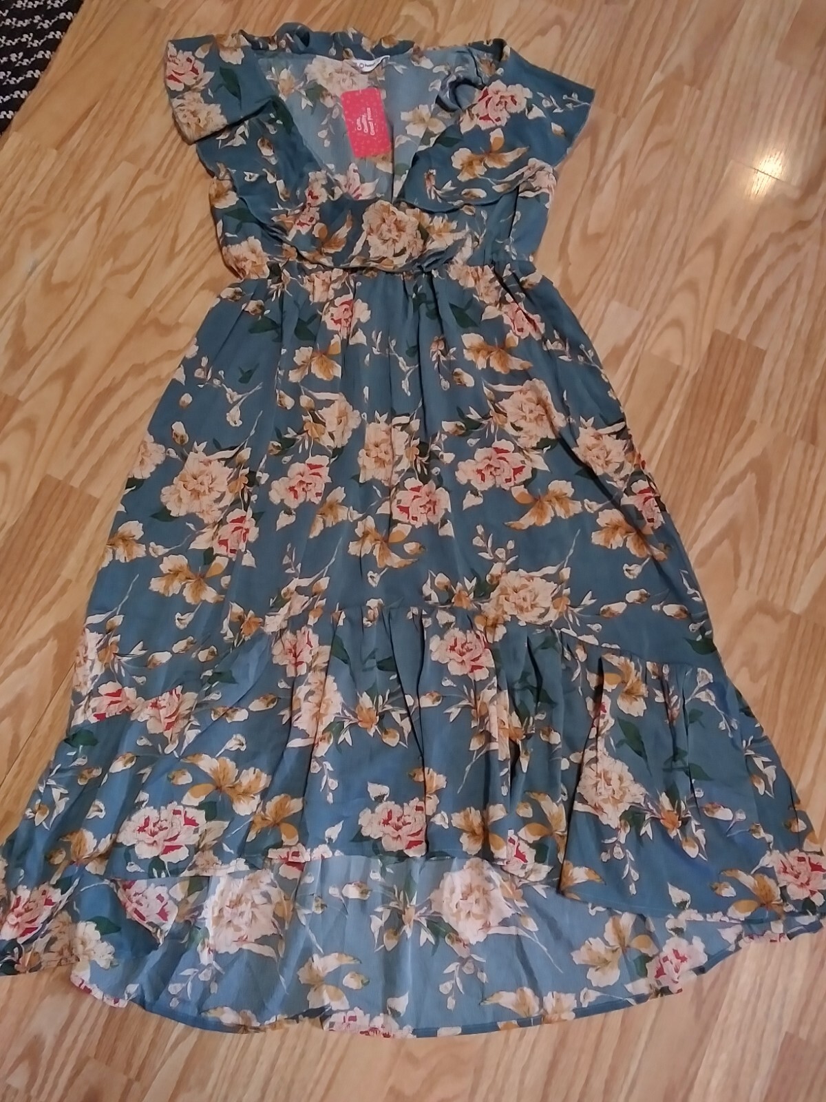 NWT PatPat Dress. Ruffled. Floral. Wmn’s XL