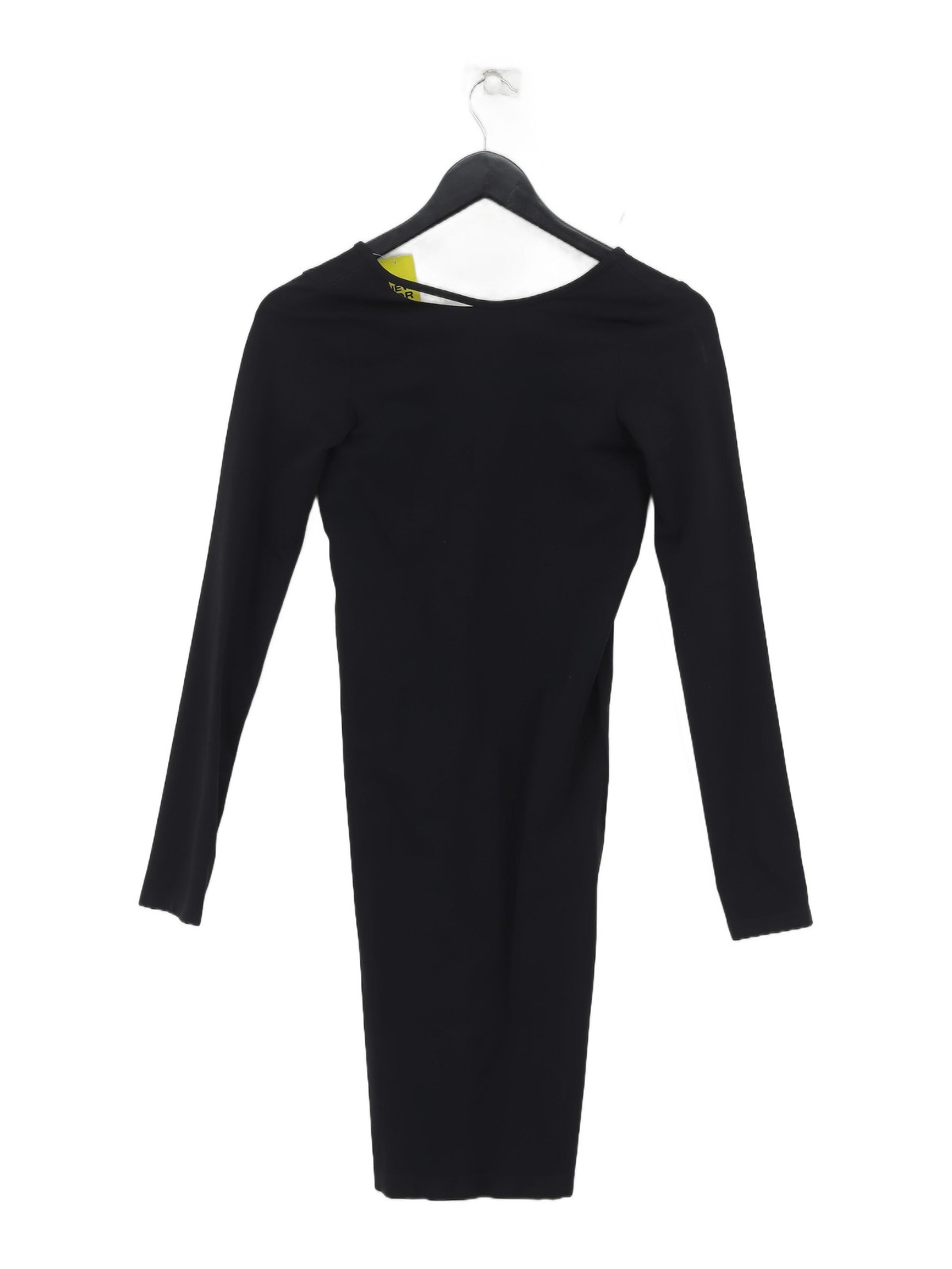 Helmut Lang Bodycon Midi Dress S in Black