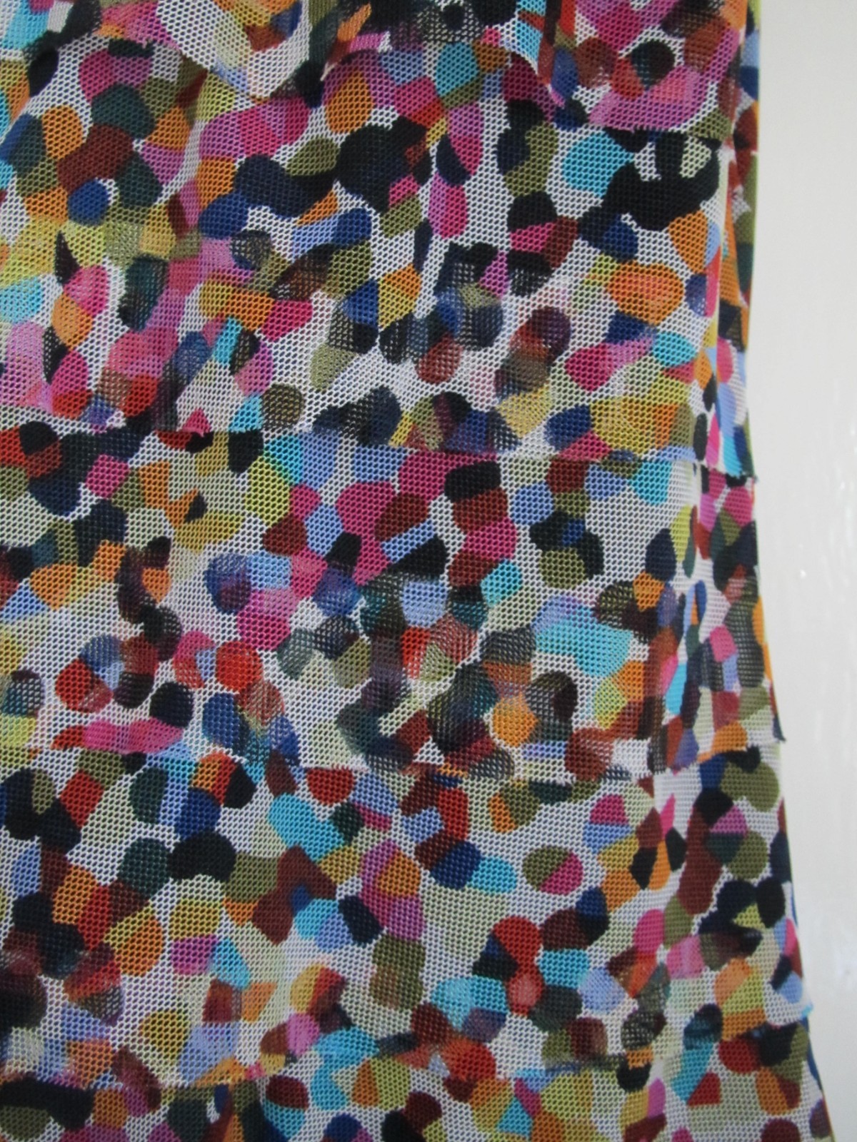 Dress size 12 ILE New York: Multicoloured: Tiered design: Fully lined: Polyester