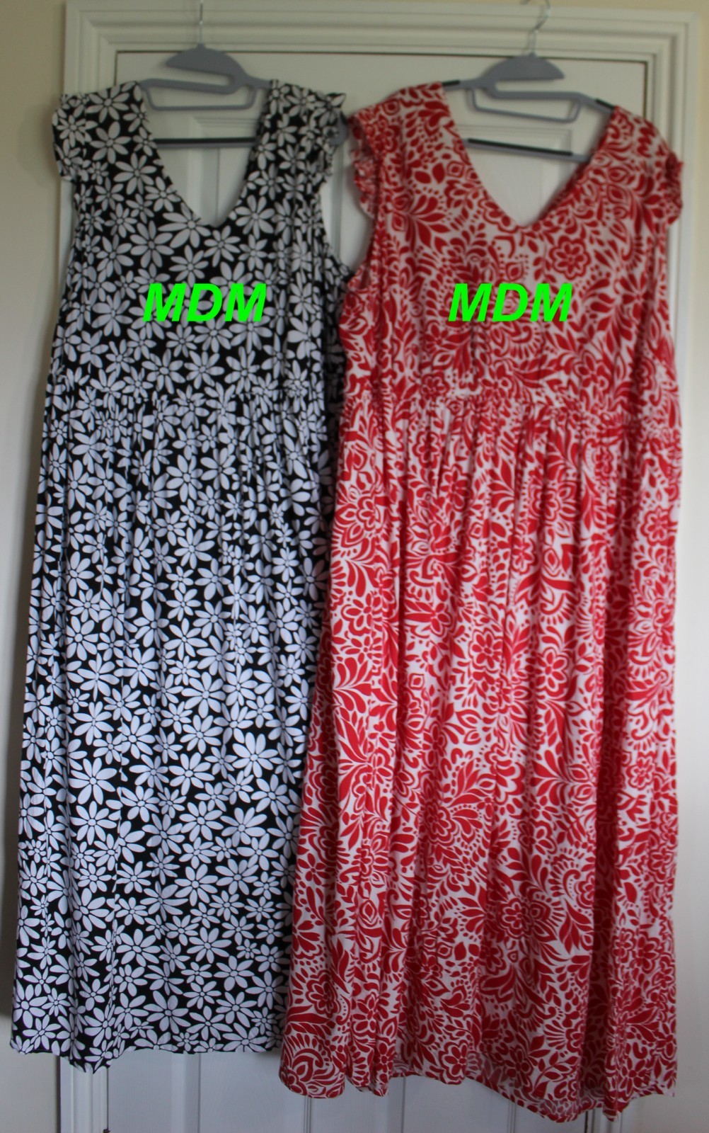 Yours Womens Red Black Floral Frill Sleeve Summer Maxi Dress Plus 22-24 BNWOT x2