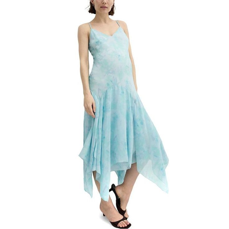 HATCH Maternity Women’s THE ANNETTE DRESS Shadow Floral Size 2 (M/6-8) $328 NEW