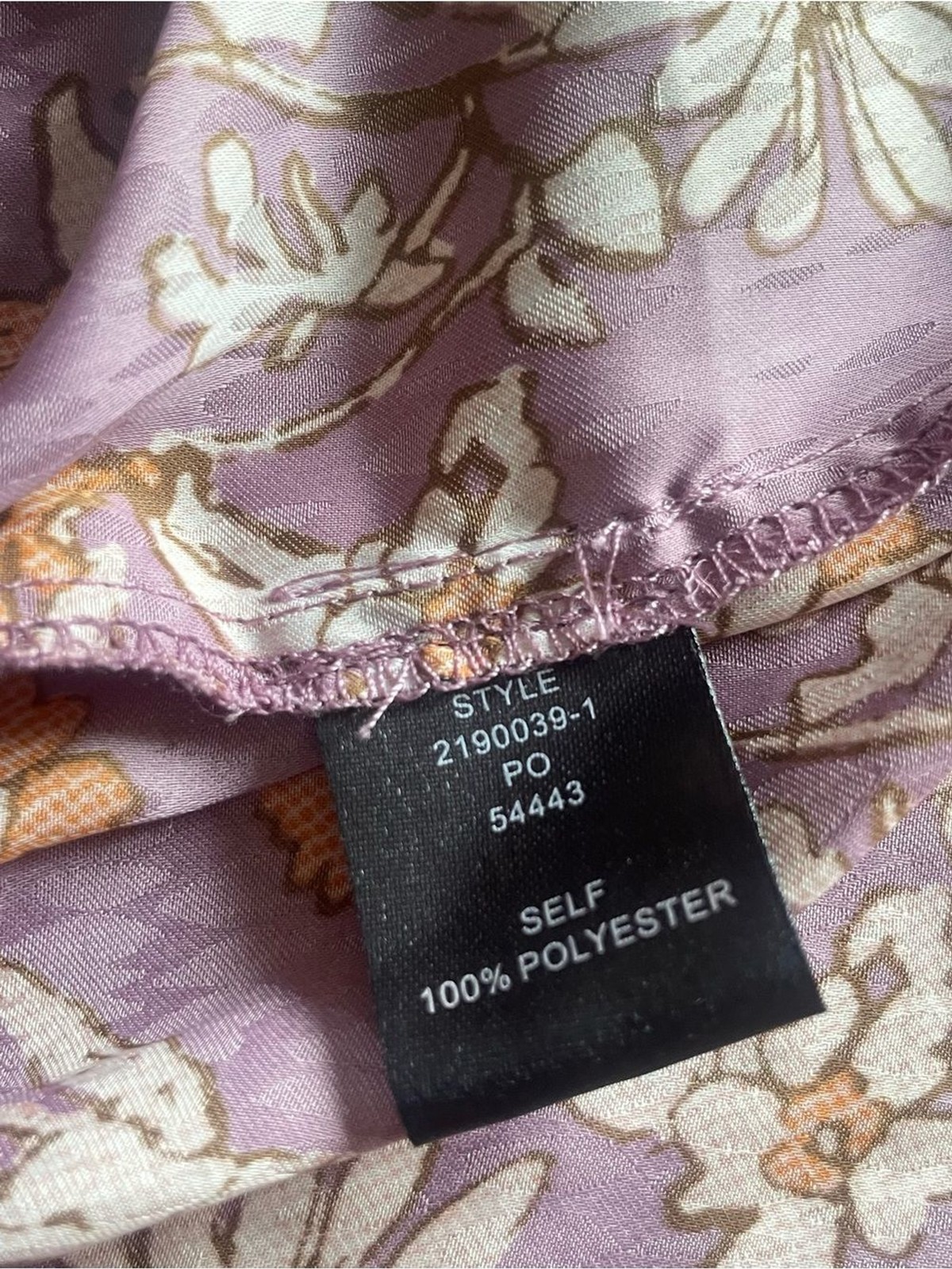 Current Air lavender purple long-sleeve tiered midi dress size Large. Praire