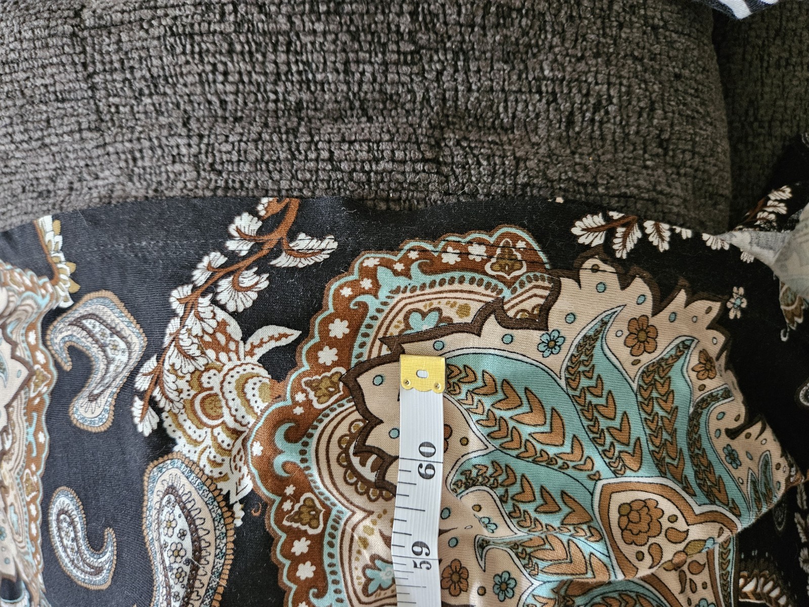 Lascana Womens Resort Tropical Summer Black Paisley Print Maxi Dress NEW Size 4