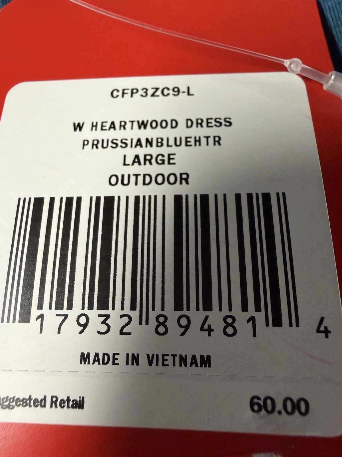 The North Face Blue Dress L Stretch Knit NWT Casual Travel Cotton Modal Blend