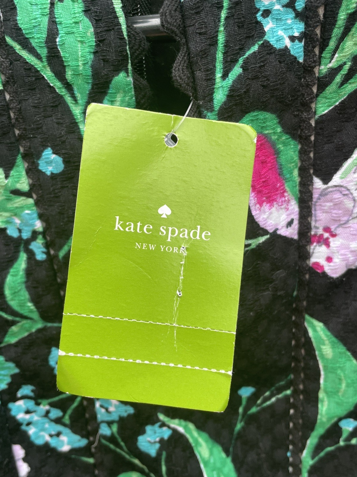NWT Kate Spade New York Hummingbird Floral Maxi Dress Sz 0 Original Price $328
