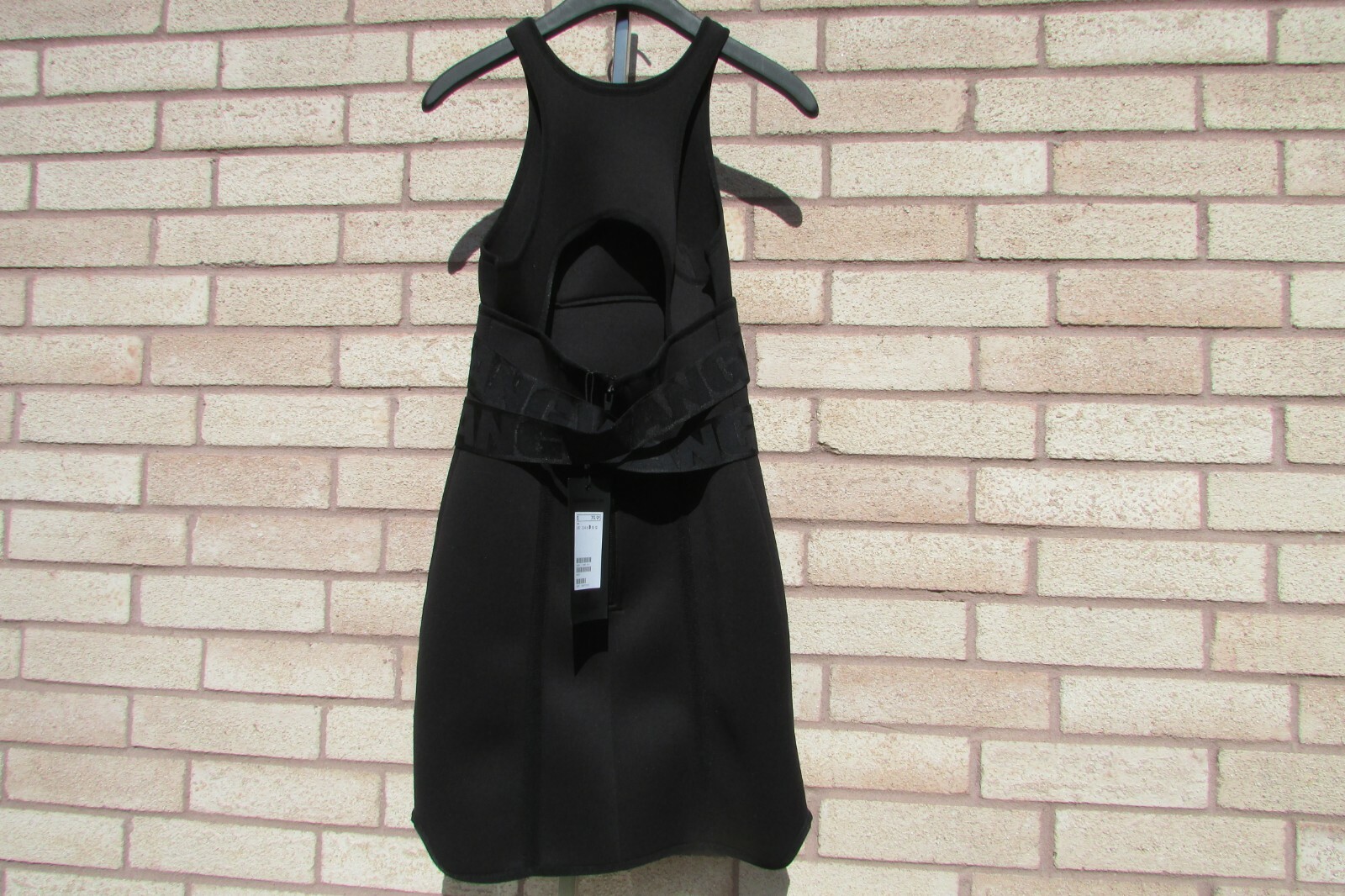 Alexander Wang X H&M Neoprene Scuba Dress Size 8 NWT