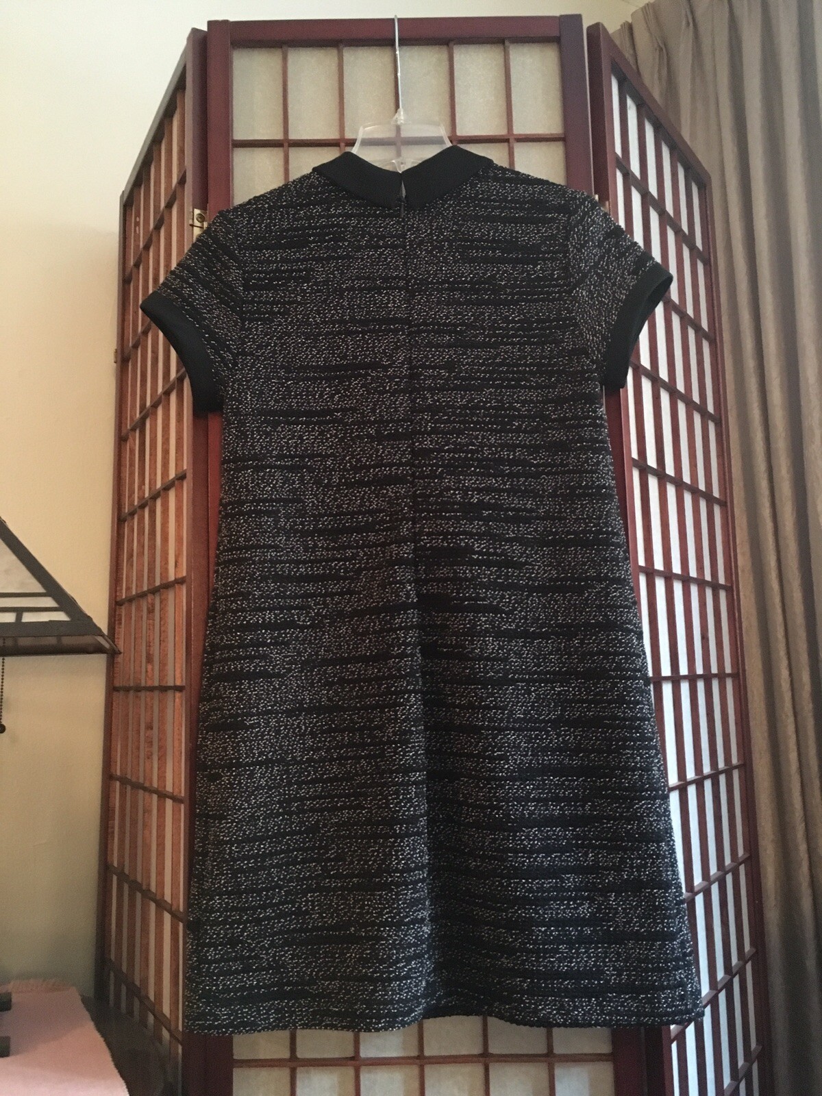 NWT Womens Jersey Stretch Dress EasyCare Size Medium PeterPanCollar MAISON JULES