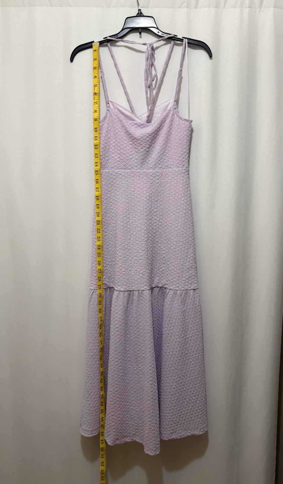 Wayf Iris Ruffle Hem Dress Fitted Size XS