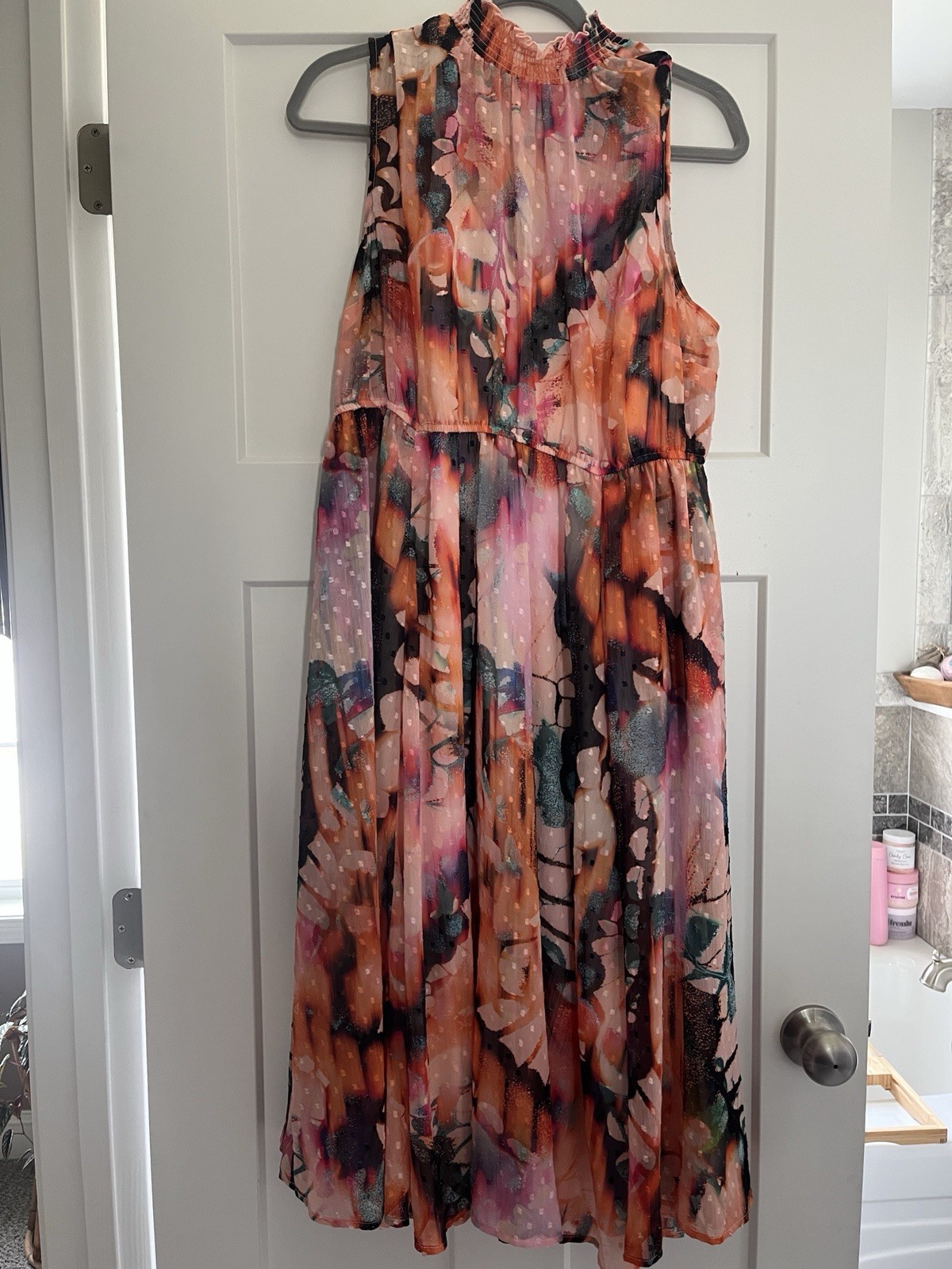 Torrid Women’s Floral Sleeveless Dress 1X NWT