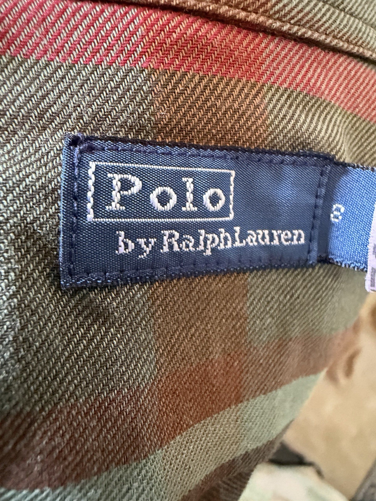 Polo Ralph Lauren Plaid Belted Button-Front Collared Dress S