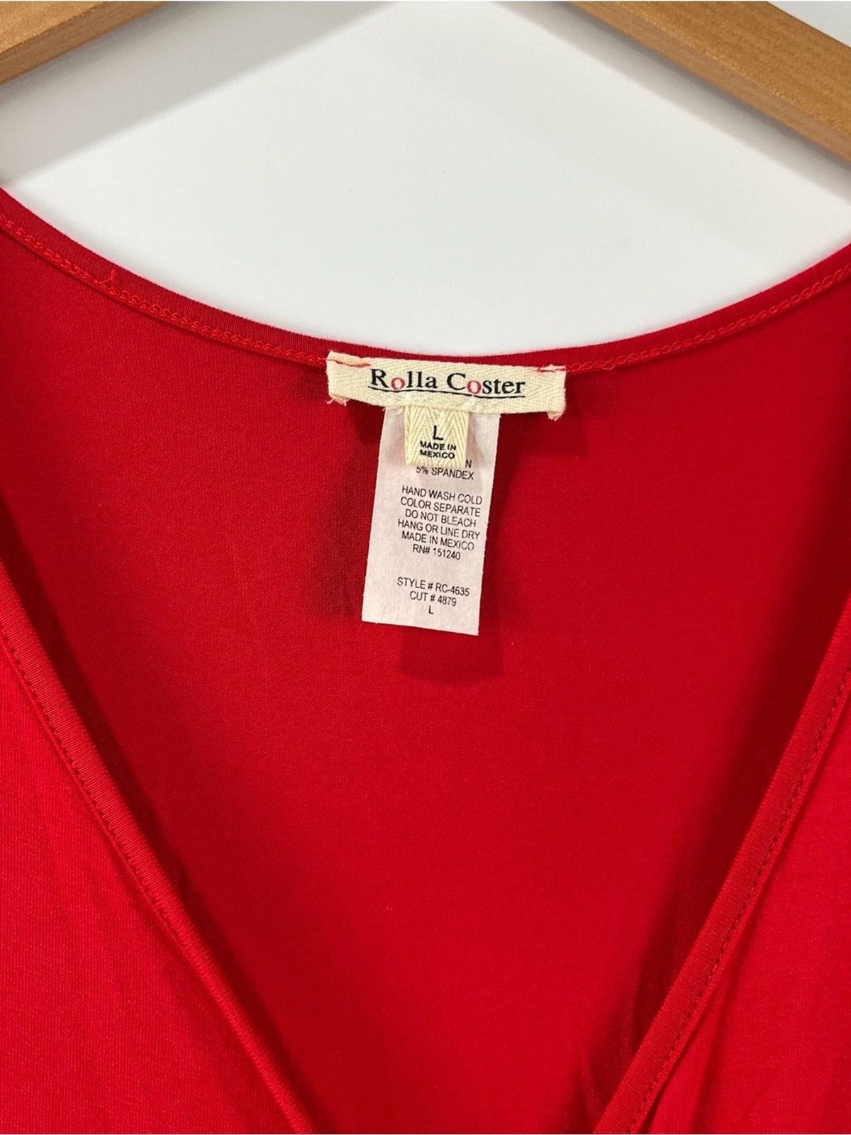 Wrap Tie Dress Stretch Short Sleeve V-Neck Fit & Flare Comfortable Soft