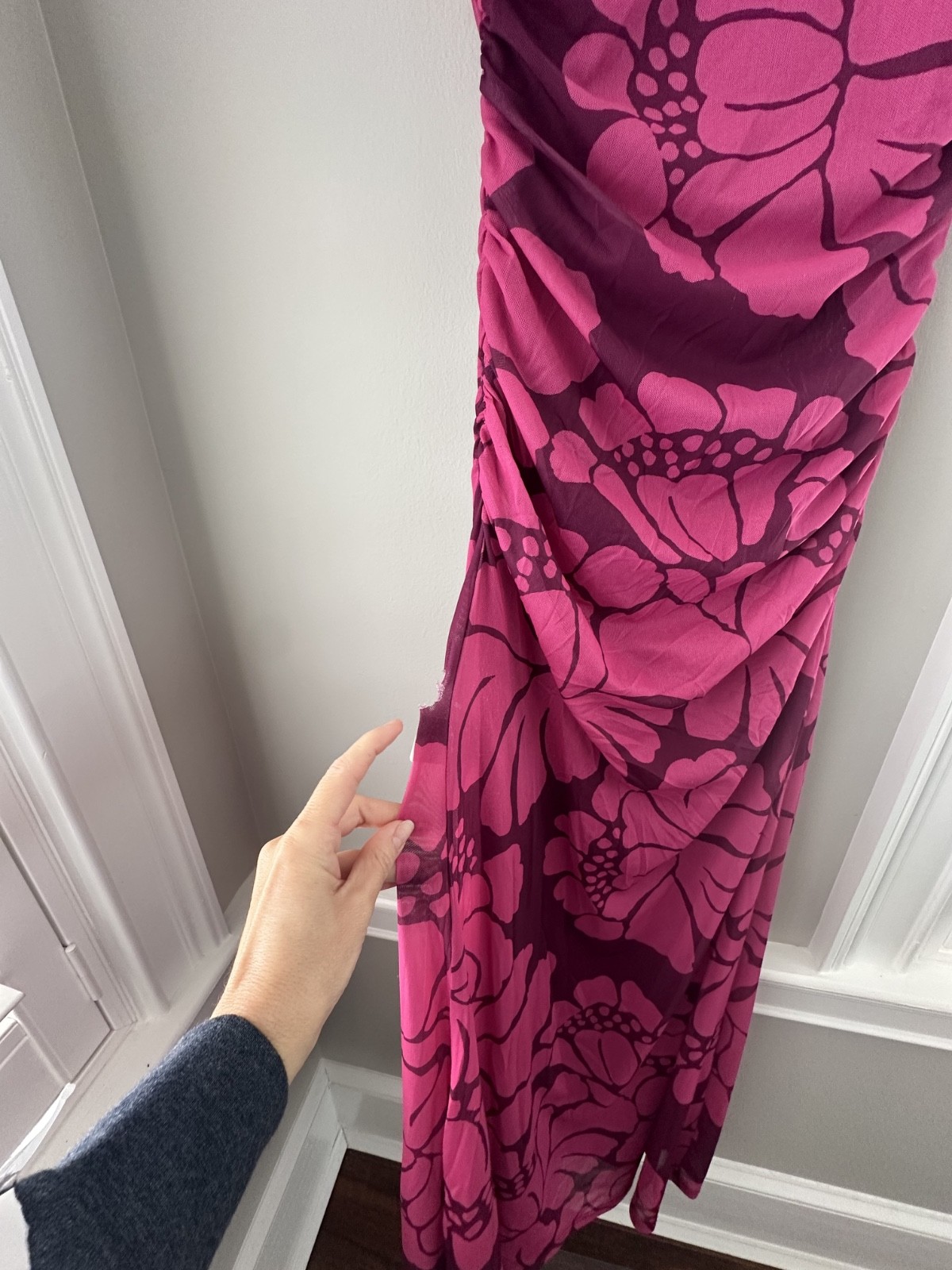 Persephone Mesh Midi Dress MINKPINK Size S MSRP $139.00