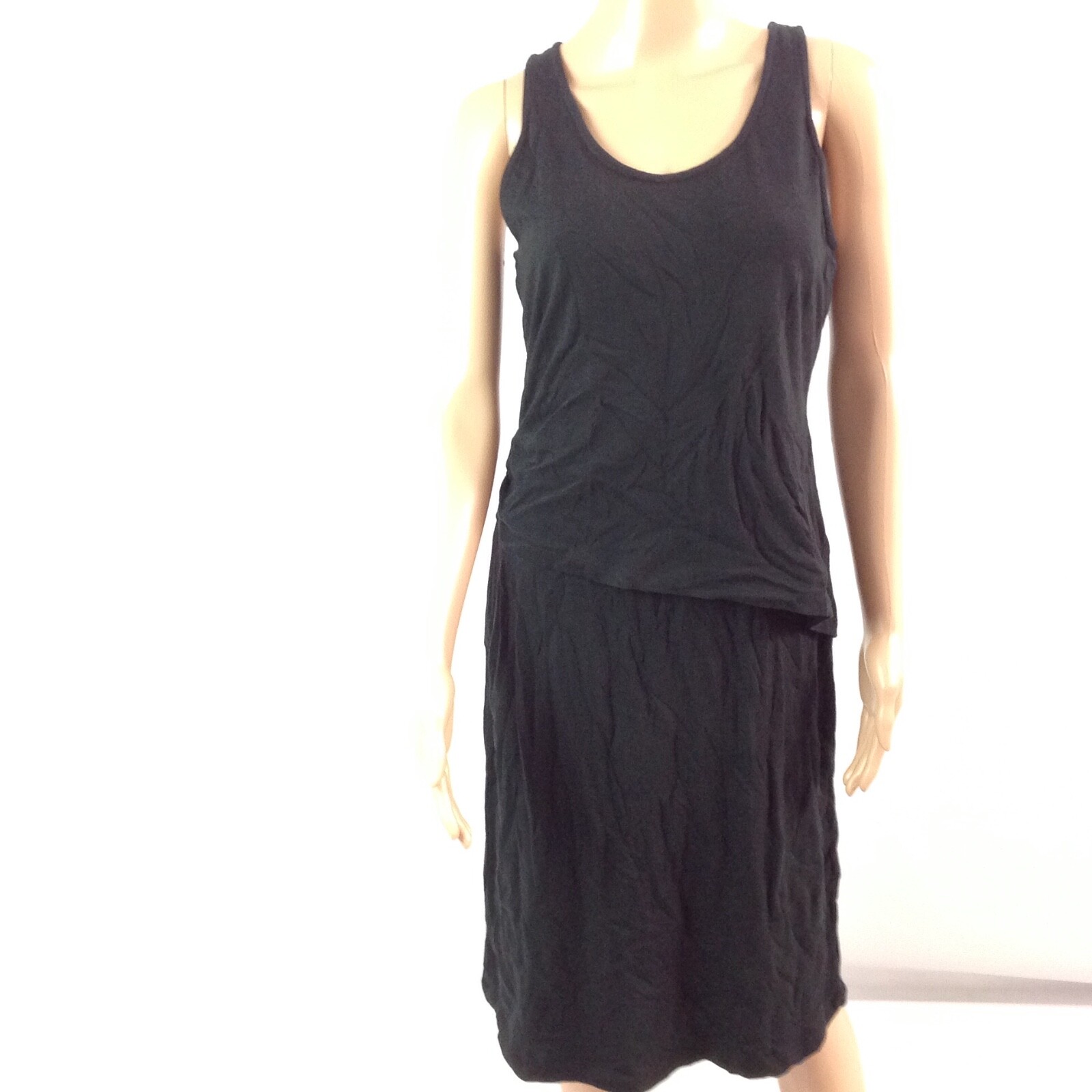 a.n.d. ea wy Women’s Black Summer Dress Size S Sleeveless Solid Knit New