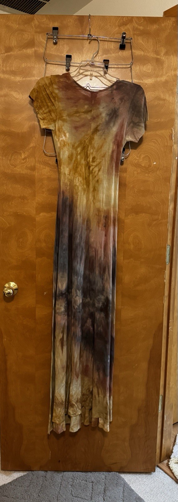 ❄️New Love TanJane Tie Dye Goddess Maxi Dress Dress XS🌨☃