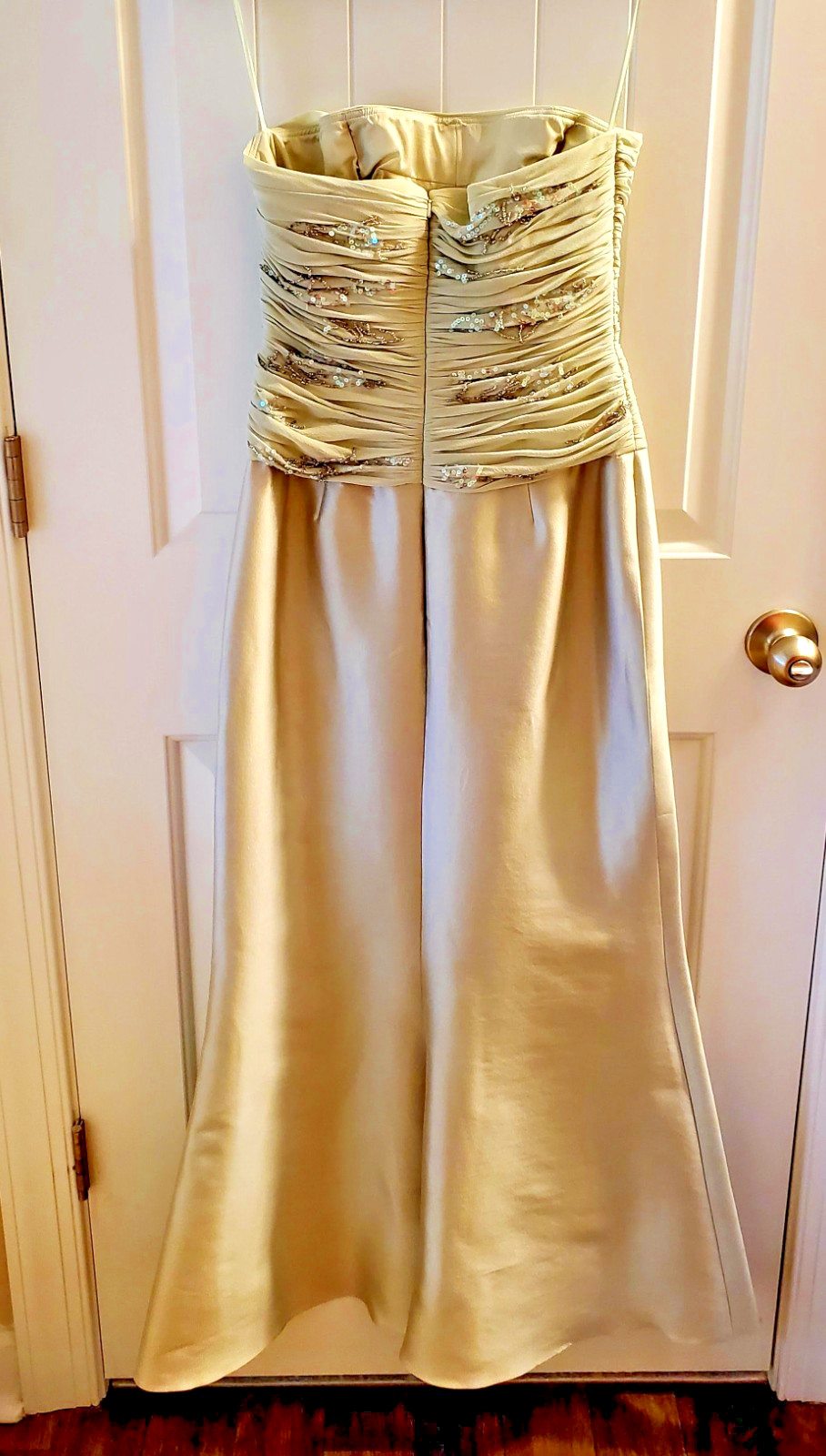 RICKIE FREEMAN for TERI JON NITES DRESS-SHIRRED GOWN & BOLERO JACKET-SIZE 2-NEW