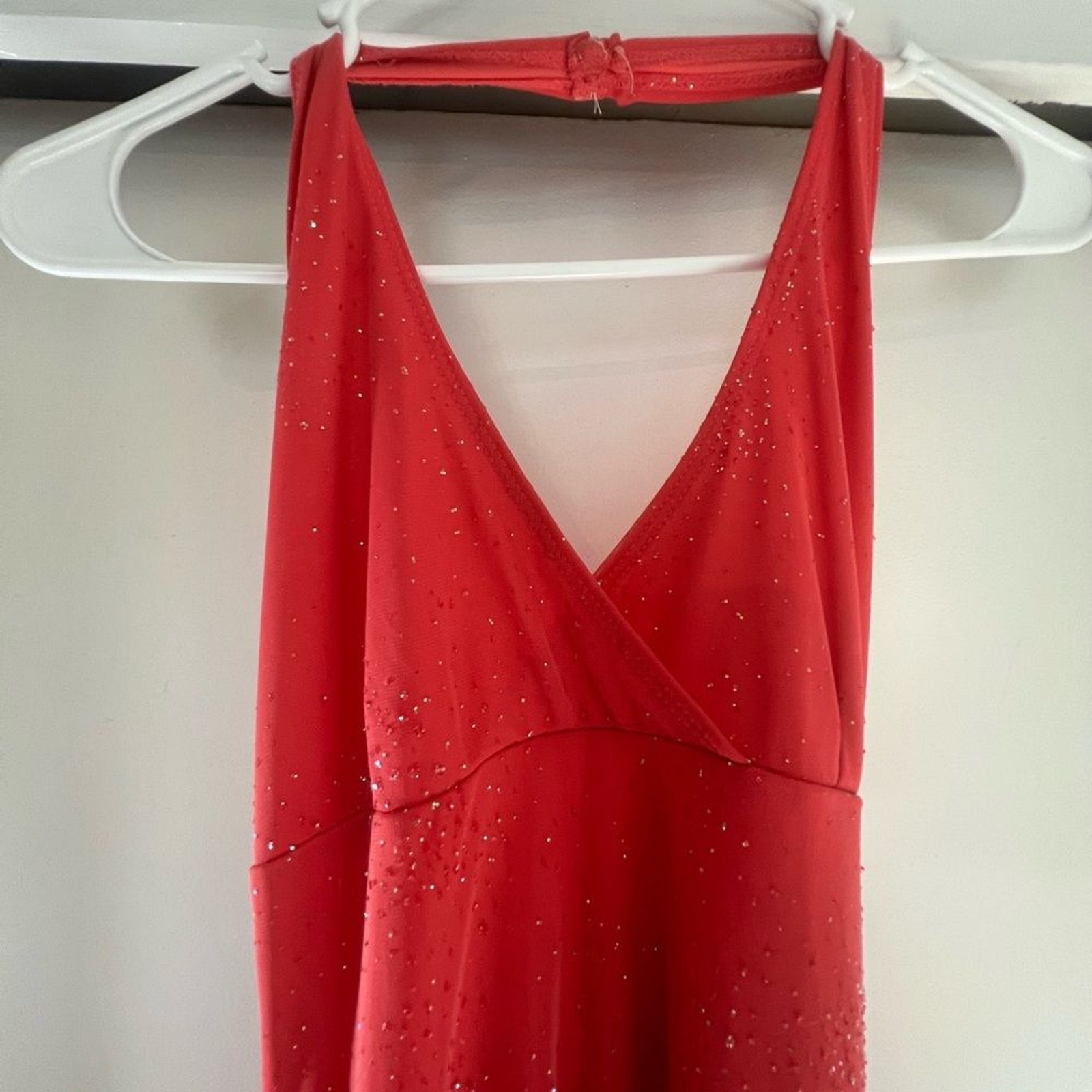 Candy Rocket Pink Sparkle High-Low Dress Size Small