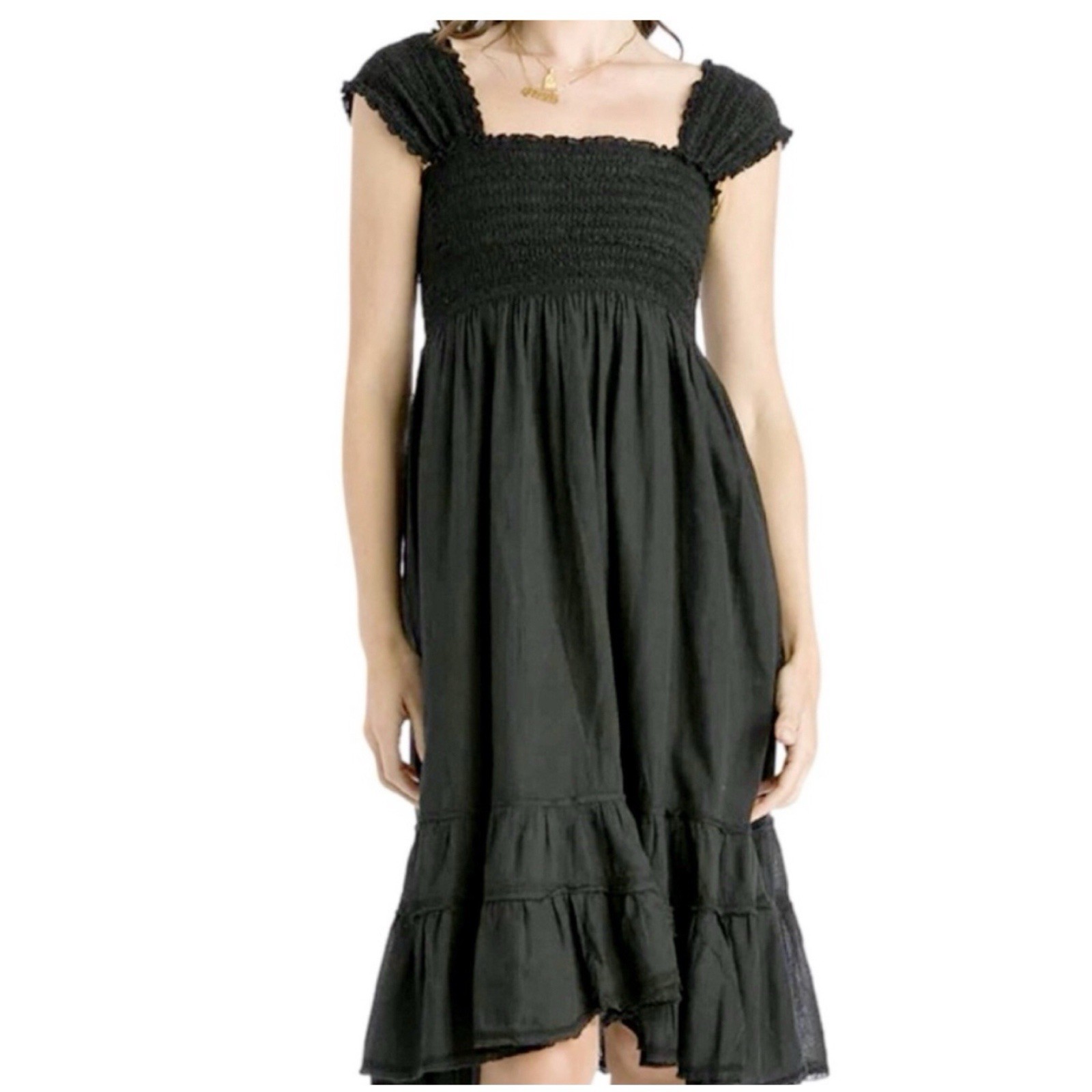 Hard Tail Smocked Dress