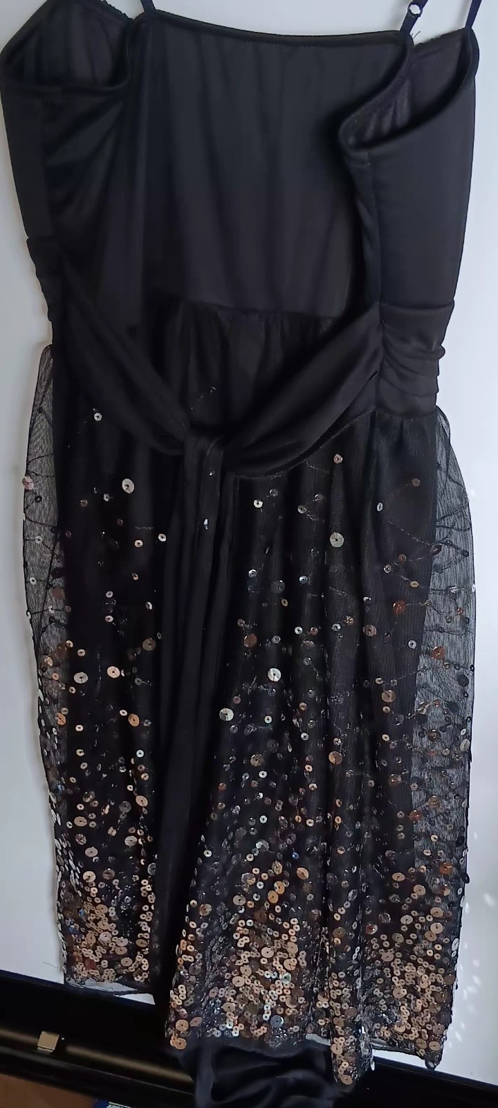 Juniors Black RUBY ROX Cocktail Party Evening Dress ~ Med