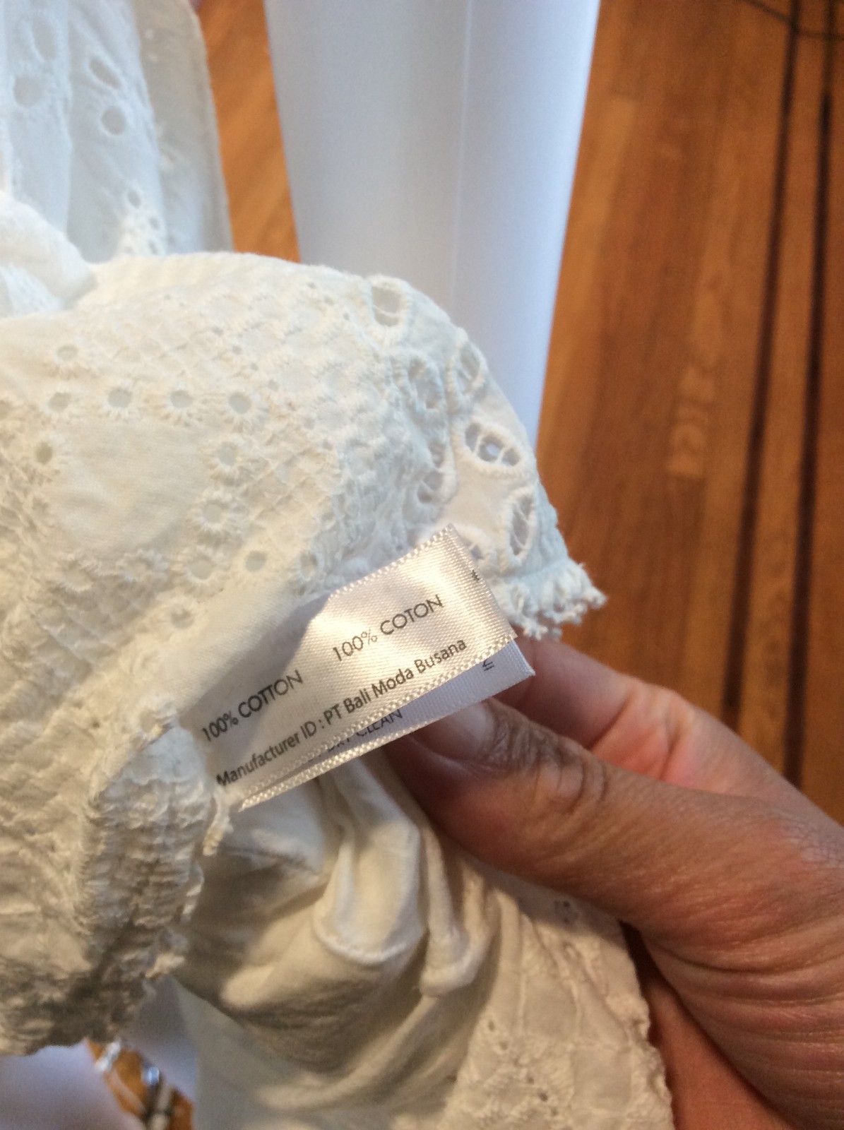 Poupette St. Barth Cara Eyelet Mini Dress Size 4