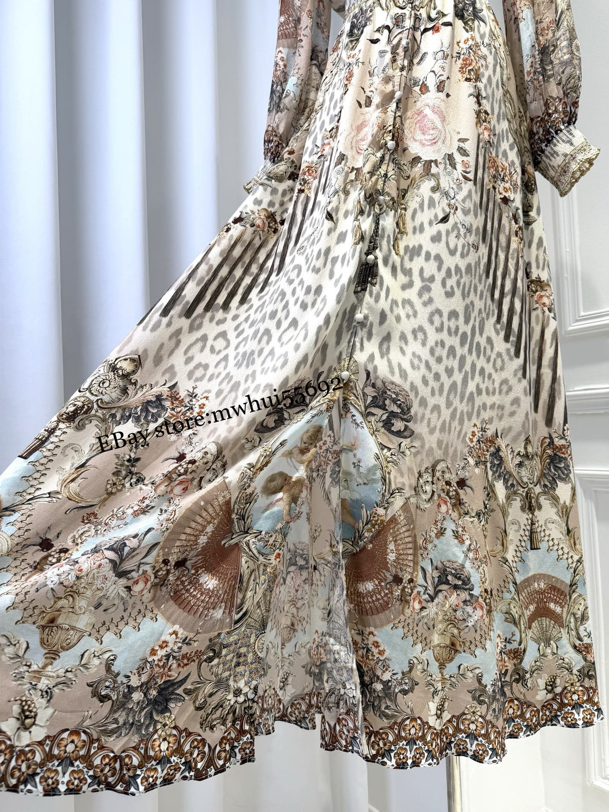 CAMILLA 2026 Maxi Dresses Luxury Elegant Temperament Slim Holiday Print Dress