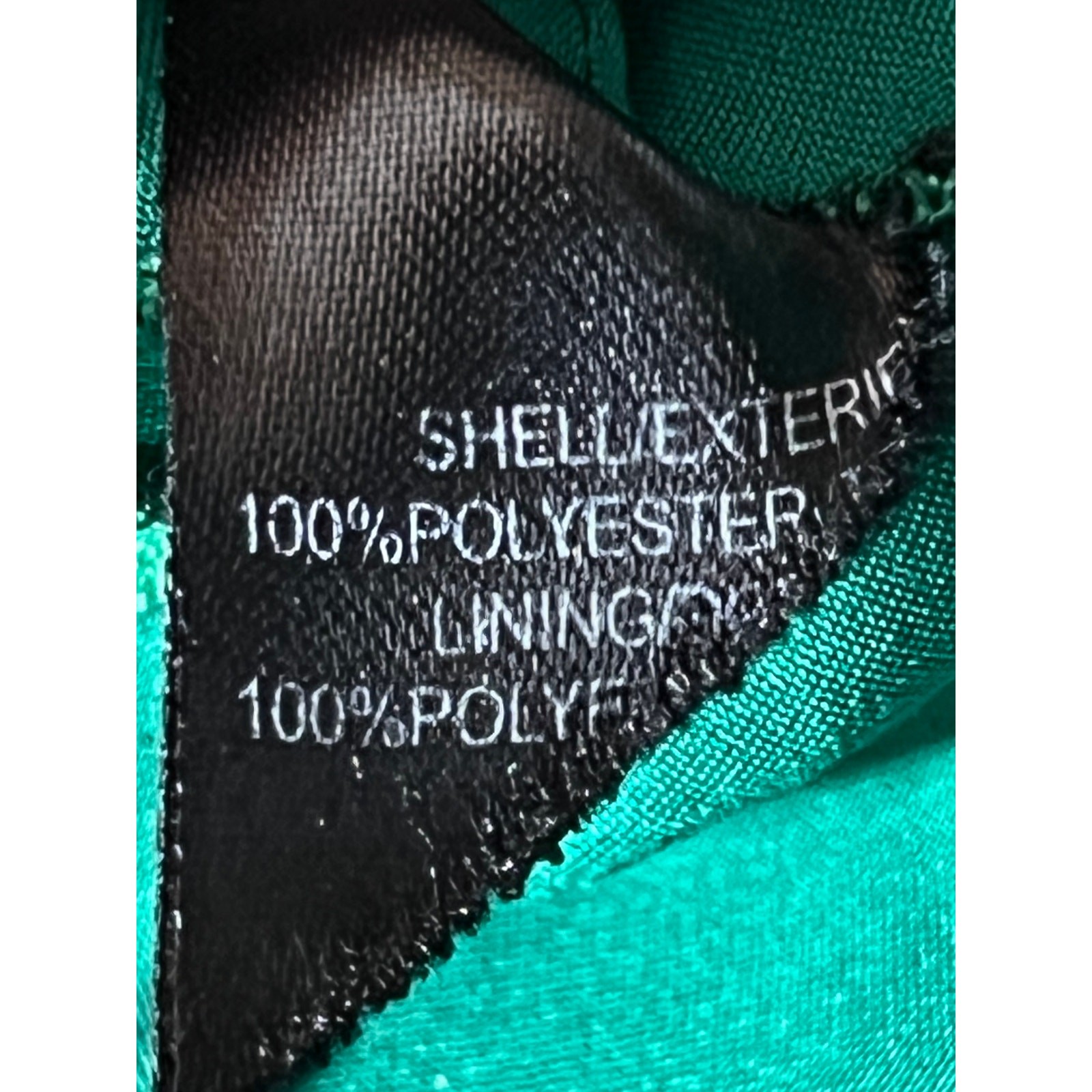 Badgley Mischka Green Strapless Flora Chiffon Gown 6 Flawed