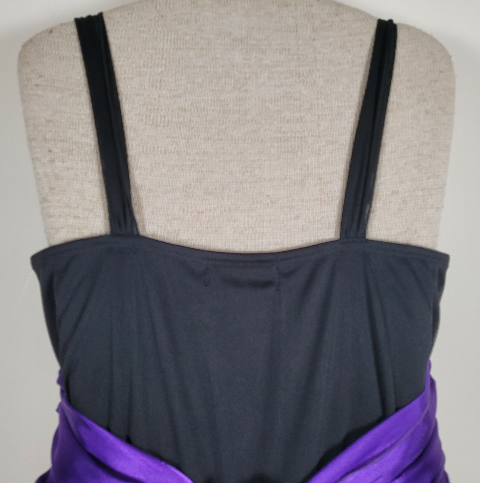 Trixxi Size Large Flowy & Soft Sleeveless Black Dress Waist 30 Inches