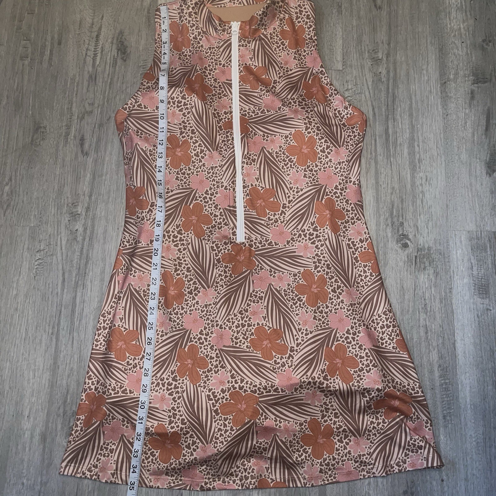 Constantly Varied Gear CVG Sunkissed Half Zip Dress Size XL