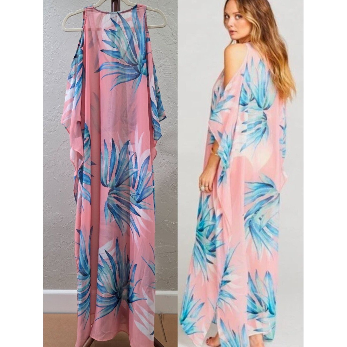 Show Me Your Mumu Tropical Print Maxi Dress