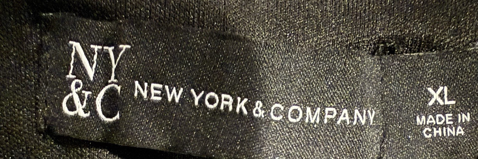 New York And Company, Sequence, Silver, And Black Blazer Dress, Size Extra Large