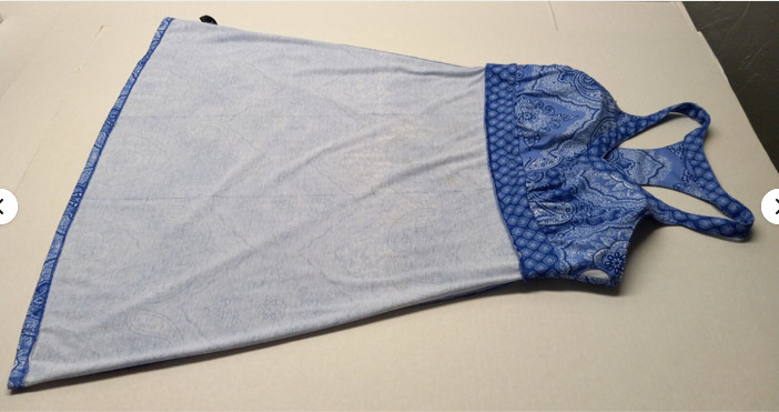 NEW MPG Performance Gear Dress size L NWOT With Shelf Bra and Pockets