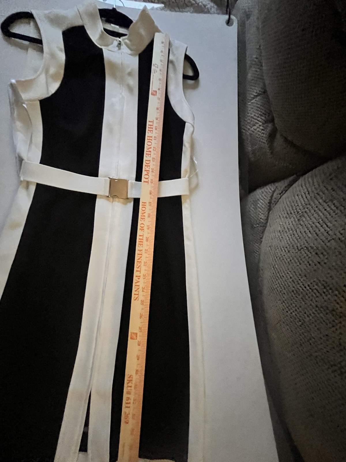 Tommy Hilfiger Black & White Neoprene Scuba Crepe Sheath Dress 6
