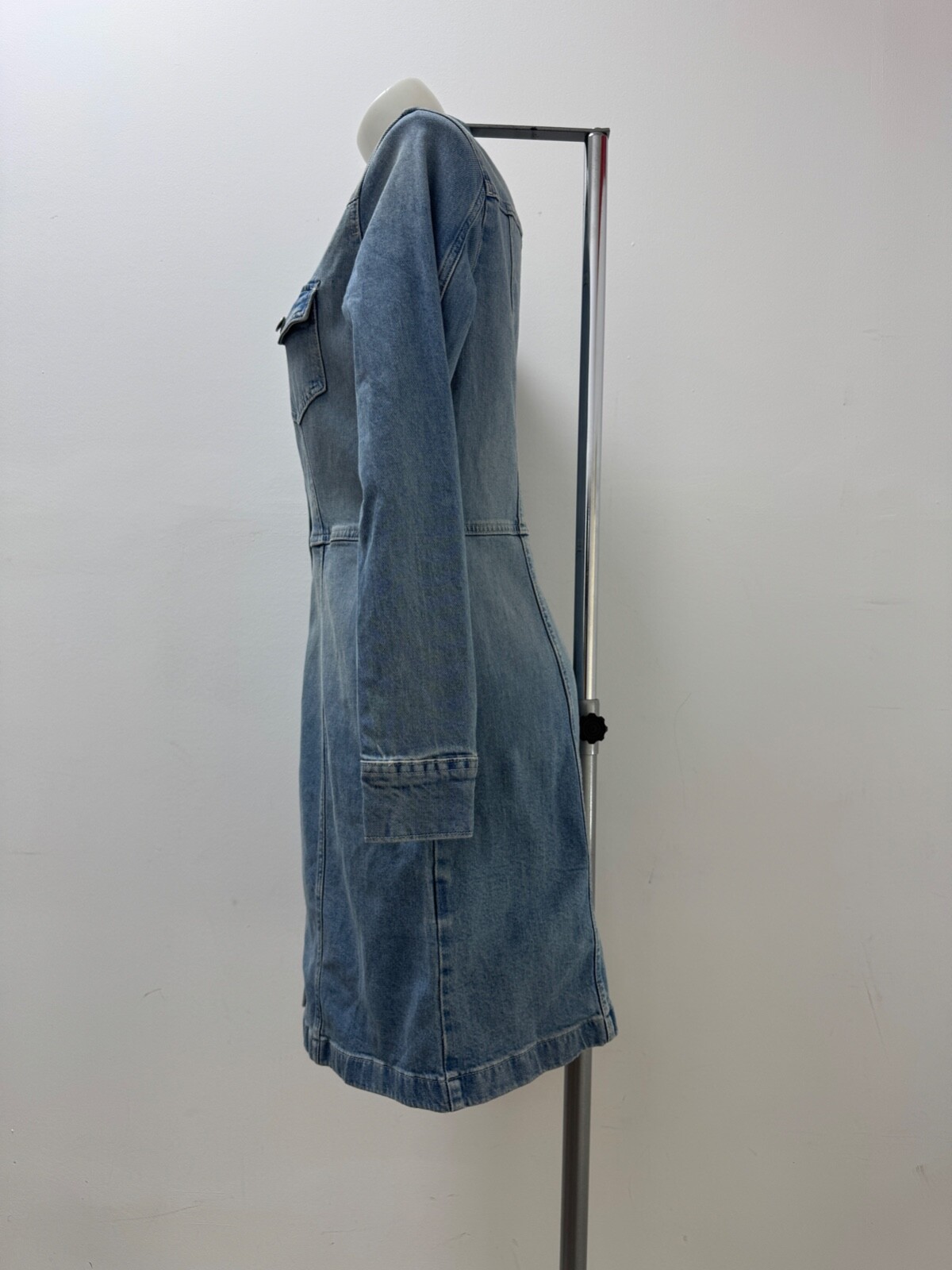 Ladies New Gap Denim Dress With Pockets In 3 colours Size XS S M L XL