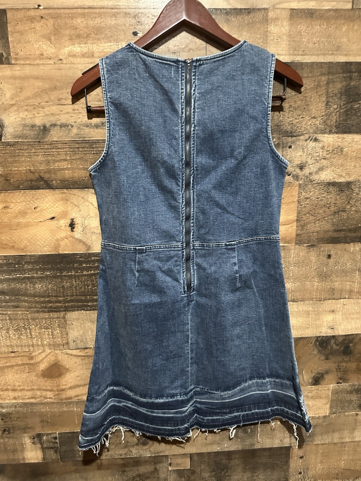 Mod Ref Denim Jean Dress Womens M/L