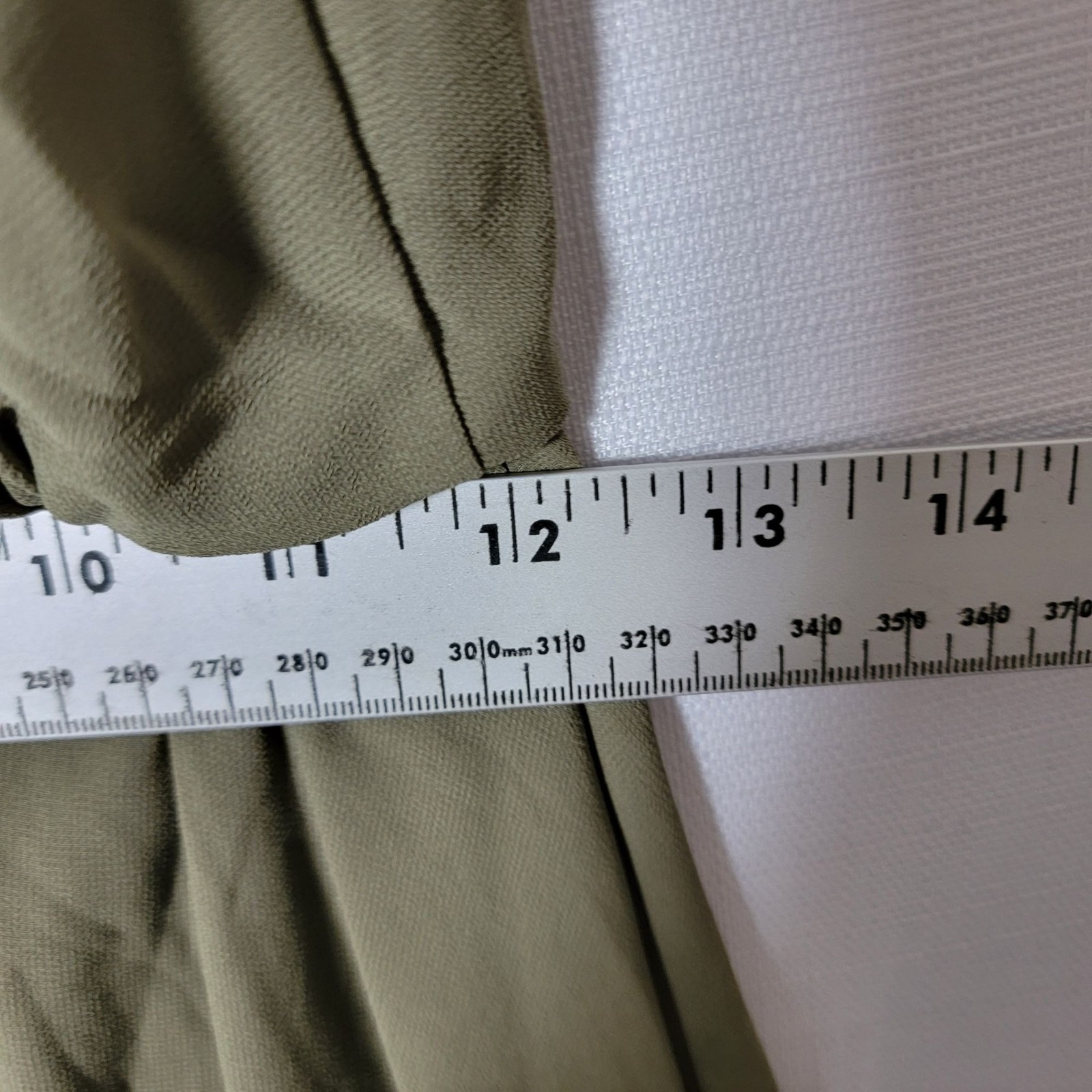 Lush Summer Dress Womens Sz L Sleeveless Pleated Spaghetti Straps Dark Olive