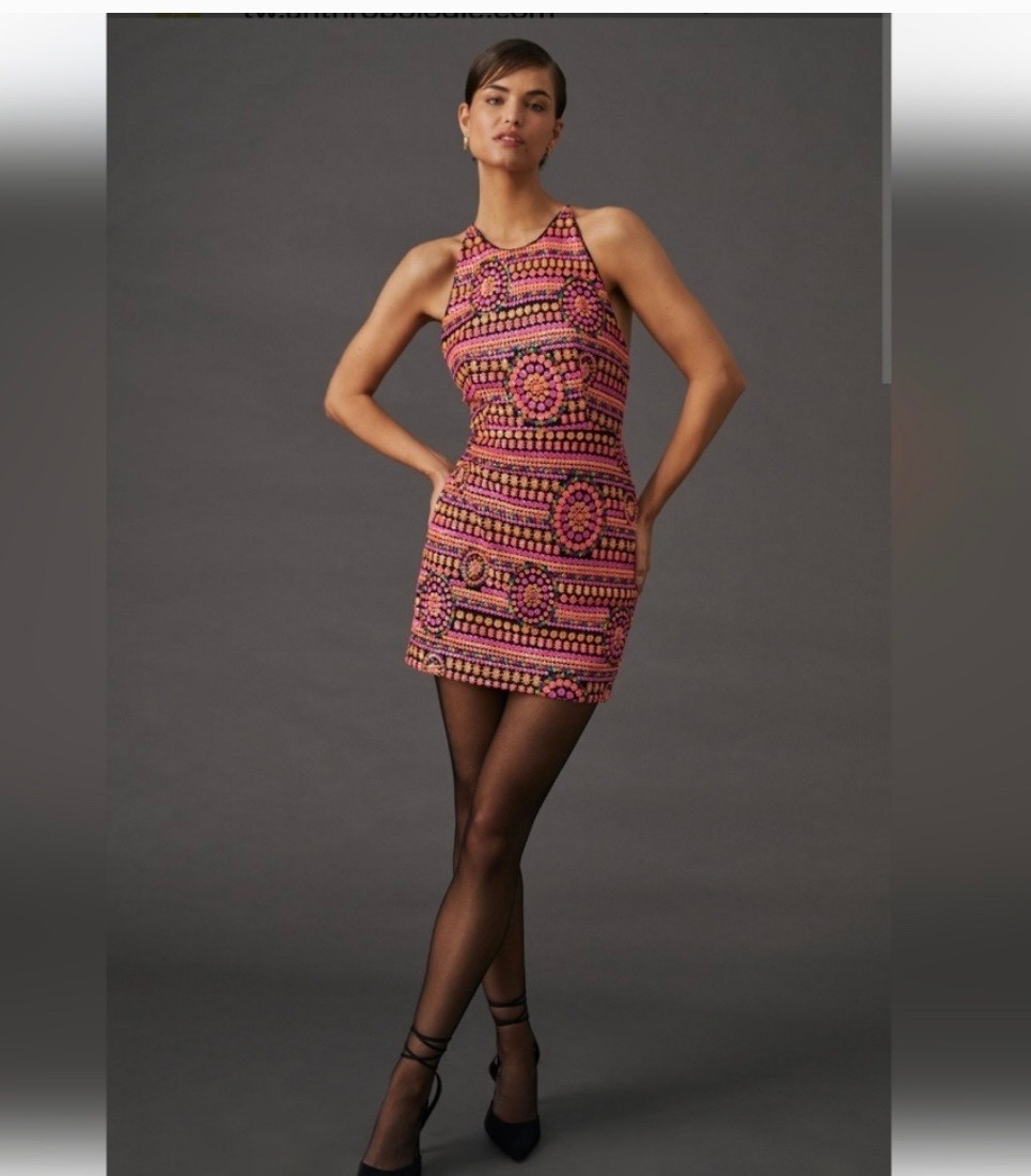 Anthropologie Hutch women’s sequin dress