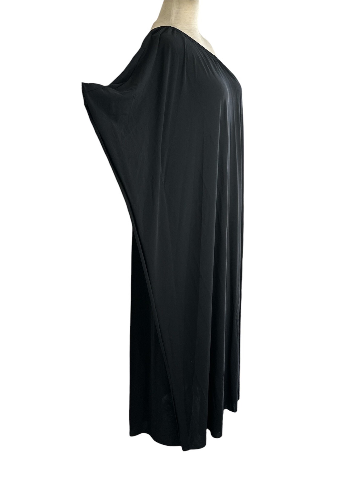 ERES Georgie One Shoulder Long Dress in Noir 3 New Womens Maxi Gown