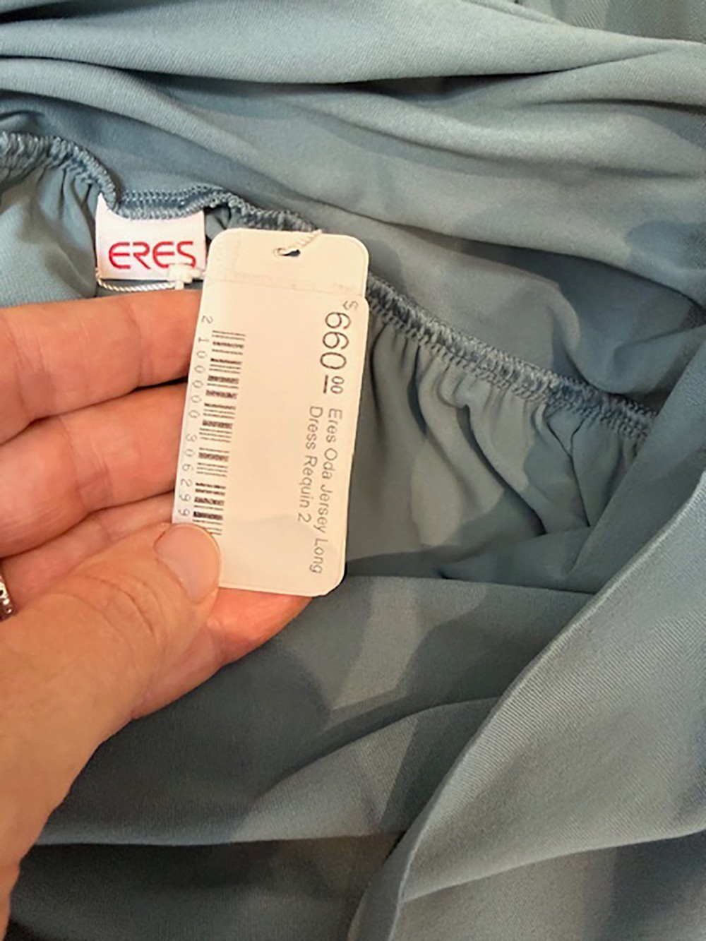 Designer BNWT Eres Size M Oda Blue Maxi Women’s Dress