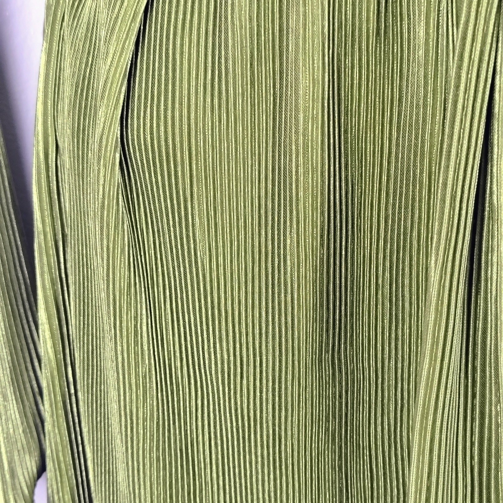 Womens S Lyaner Plisse Button Down Mini Dress Green Pleated Retro Y2K Party