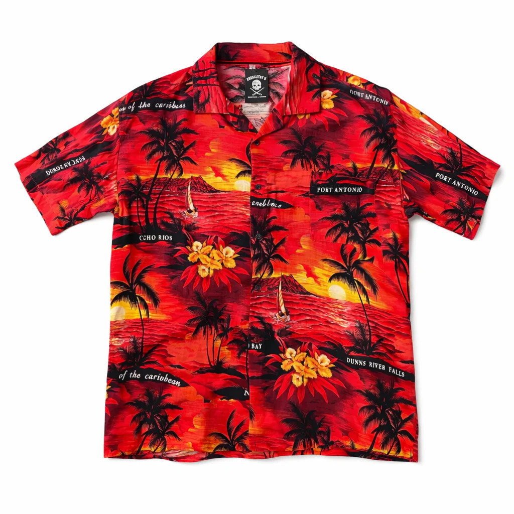 Vintage 1990’s Red and Yellow Carribean Shirt