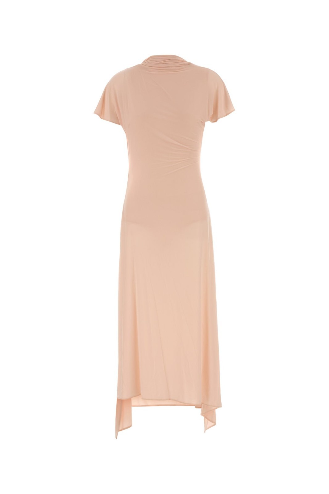 MAGDA BUTRYM Pastel Pink Stretch Crepe Dress New & Authentic