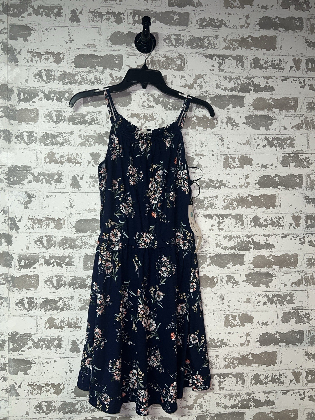NWT! Nine Britton Lulu Knit Sleeveless Dress Size Medium Petite – Navy Floral