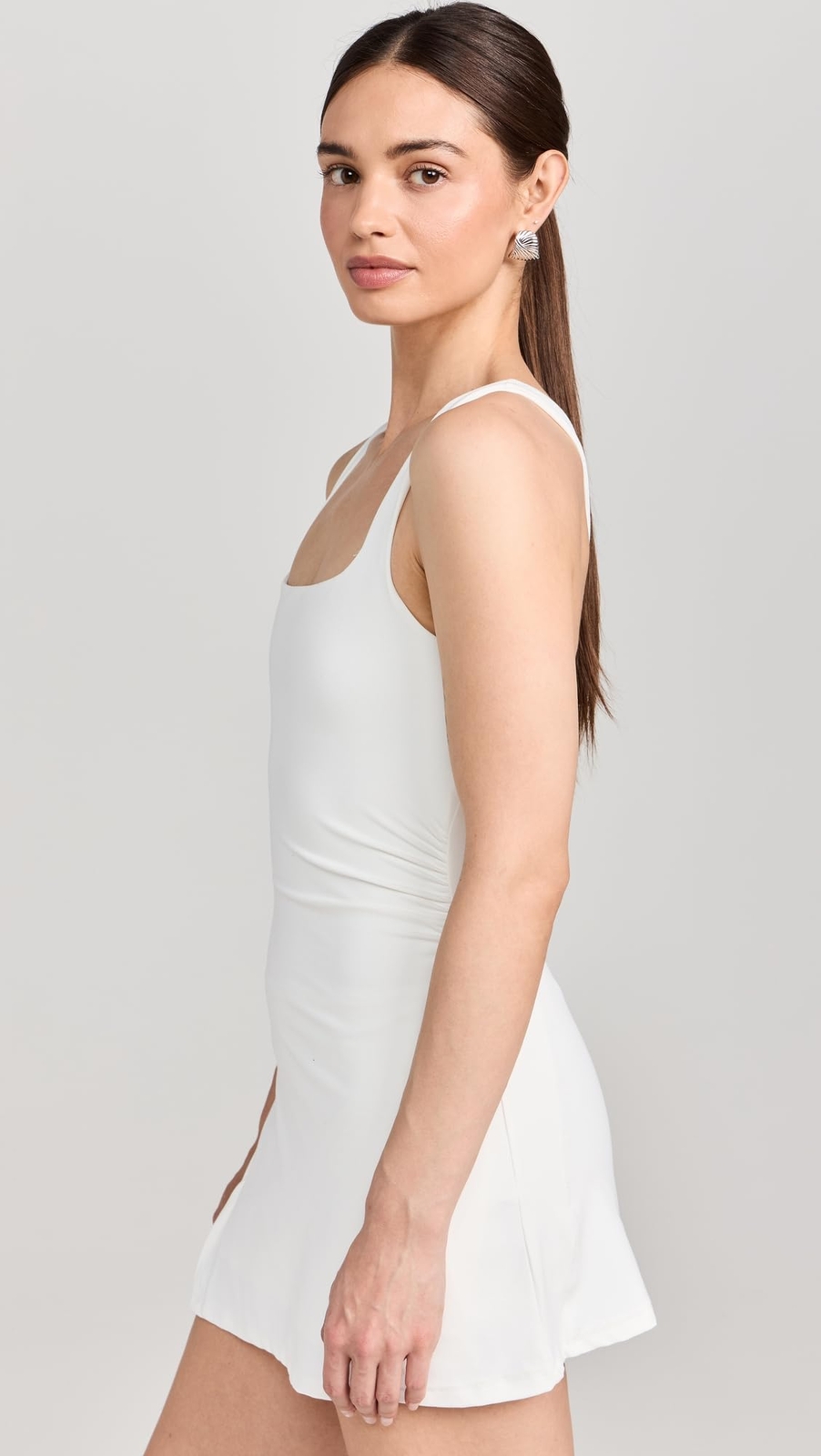 Free People Never Better Athletic Dress, White – Size XL