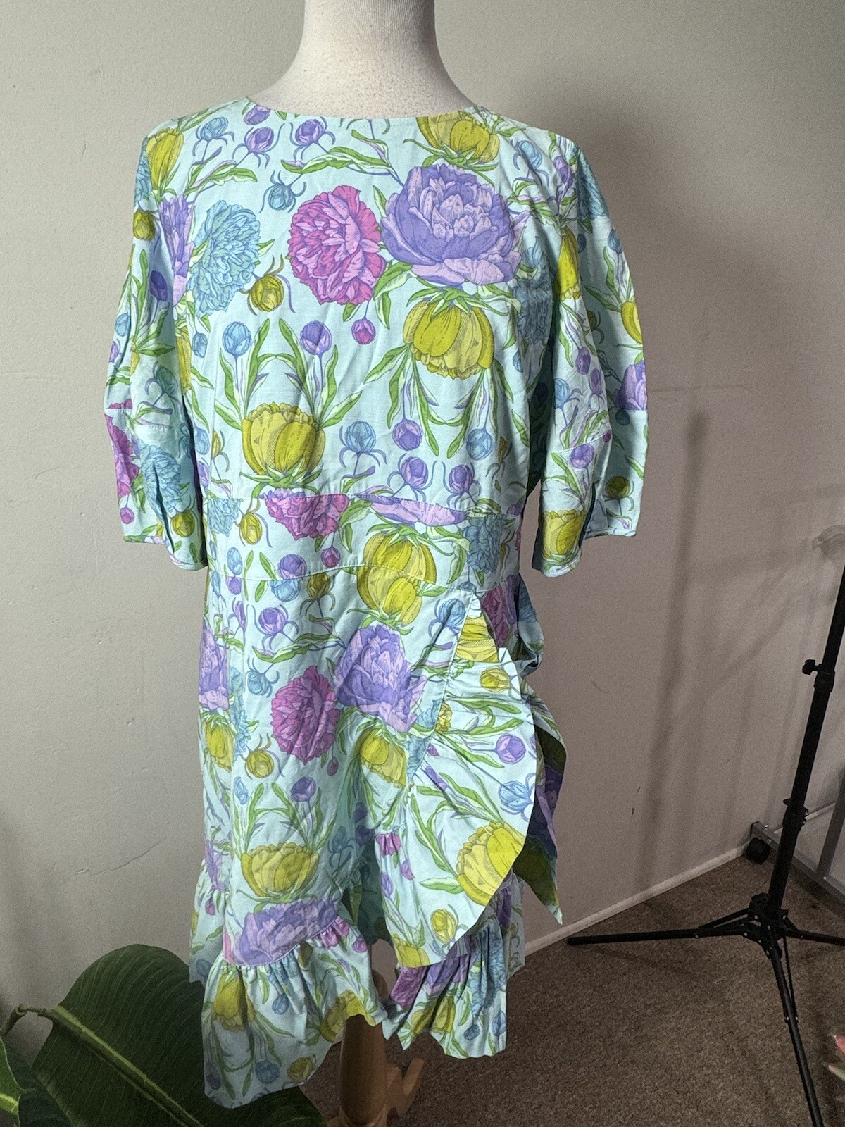 Emily McCarthy Lola Dress, Peony Party $278.00 Size S