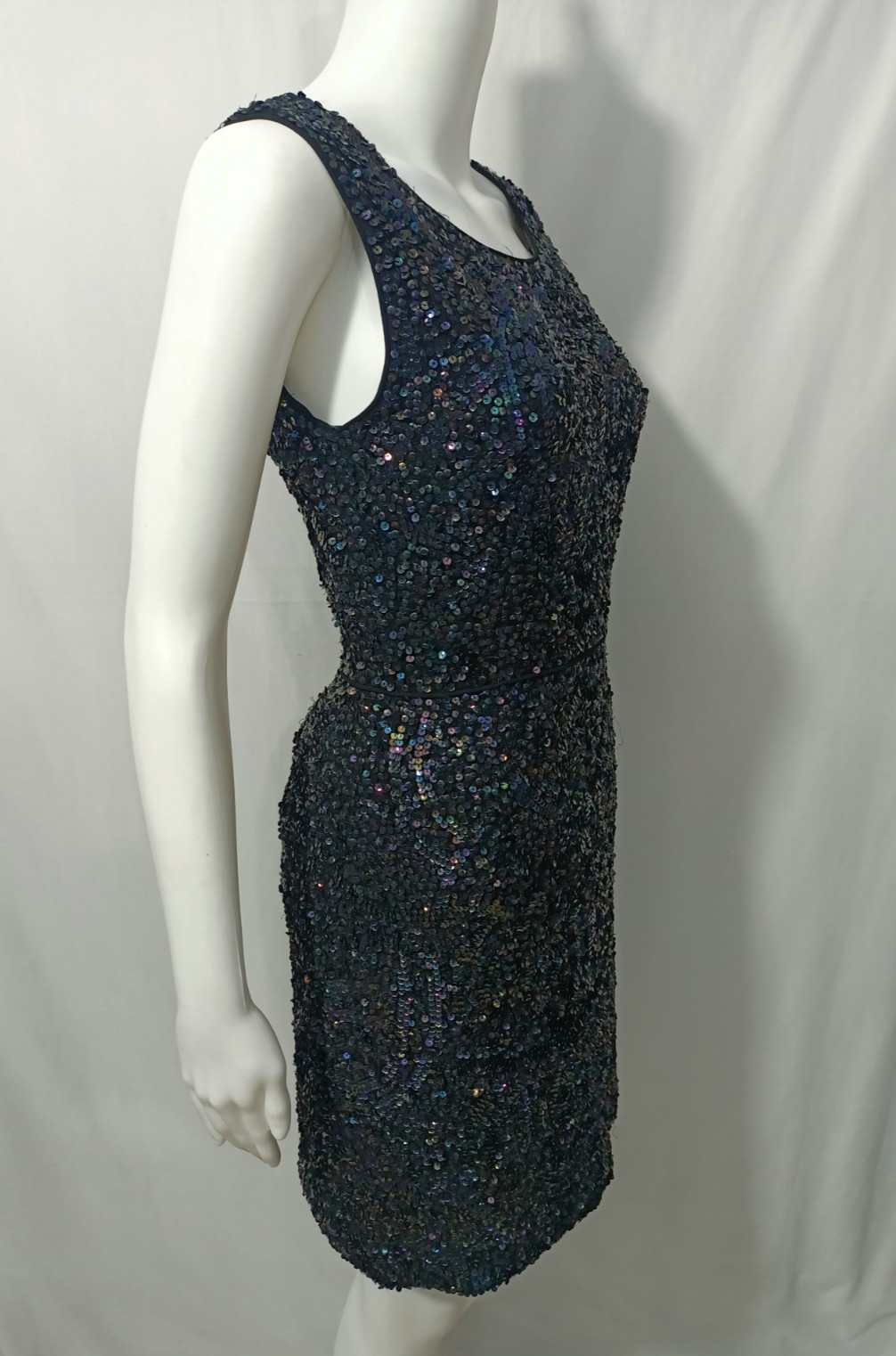 Alannah Hill | Black | XS-S | Viscose Blend | Sequined Bodycon Dress