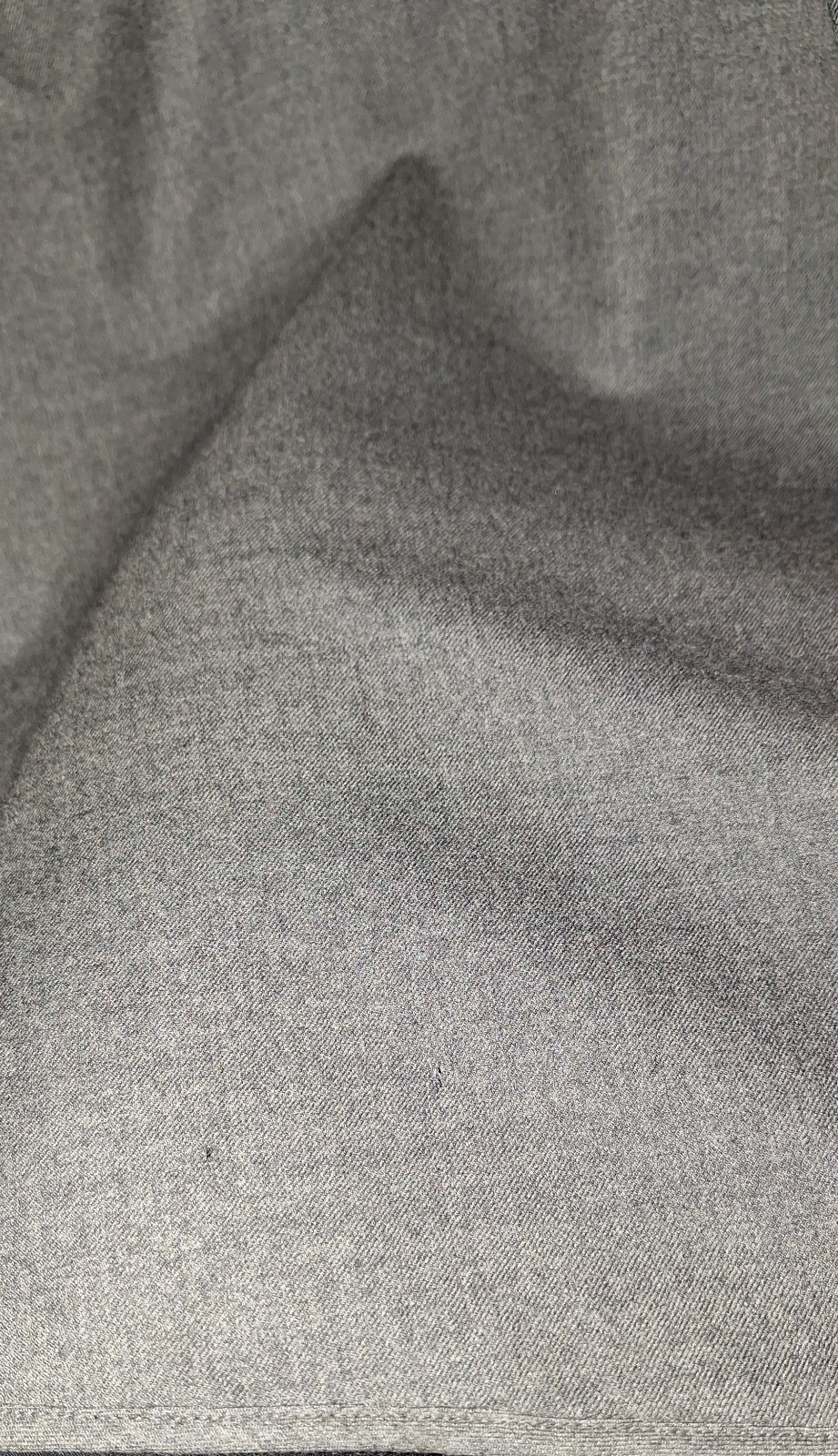 Eskandar Wool/Cashmere Maxi Tunic Duster 1 Size Gray Neiman Marcus Minor Flaws
