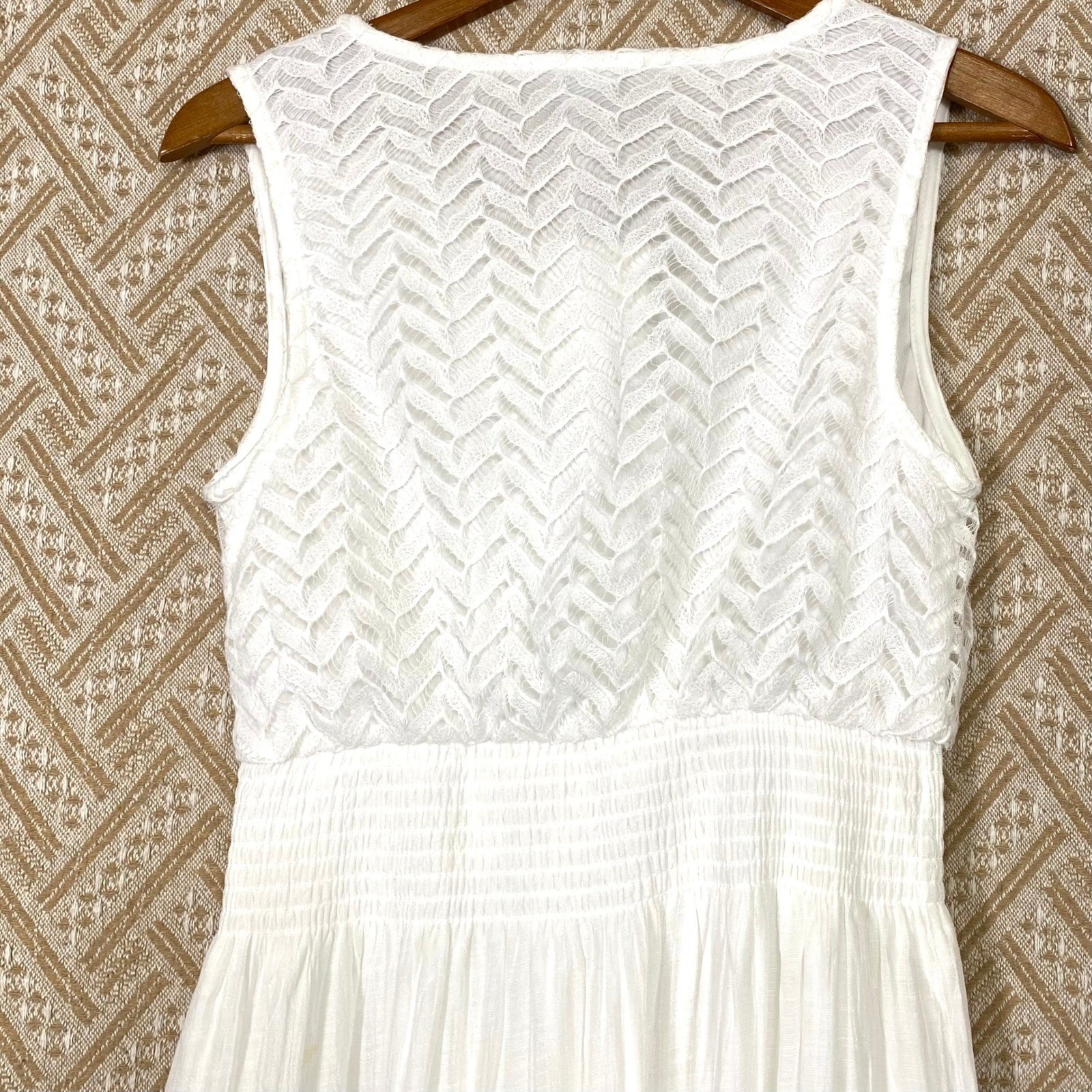 Anthropologie J Gee Small Maxi Dress Cottagecore Romantic Coquette Feminine Chic