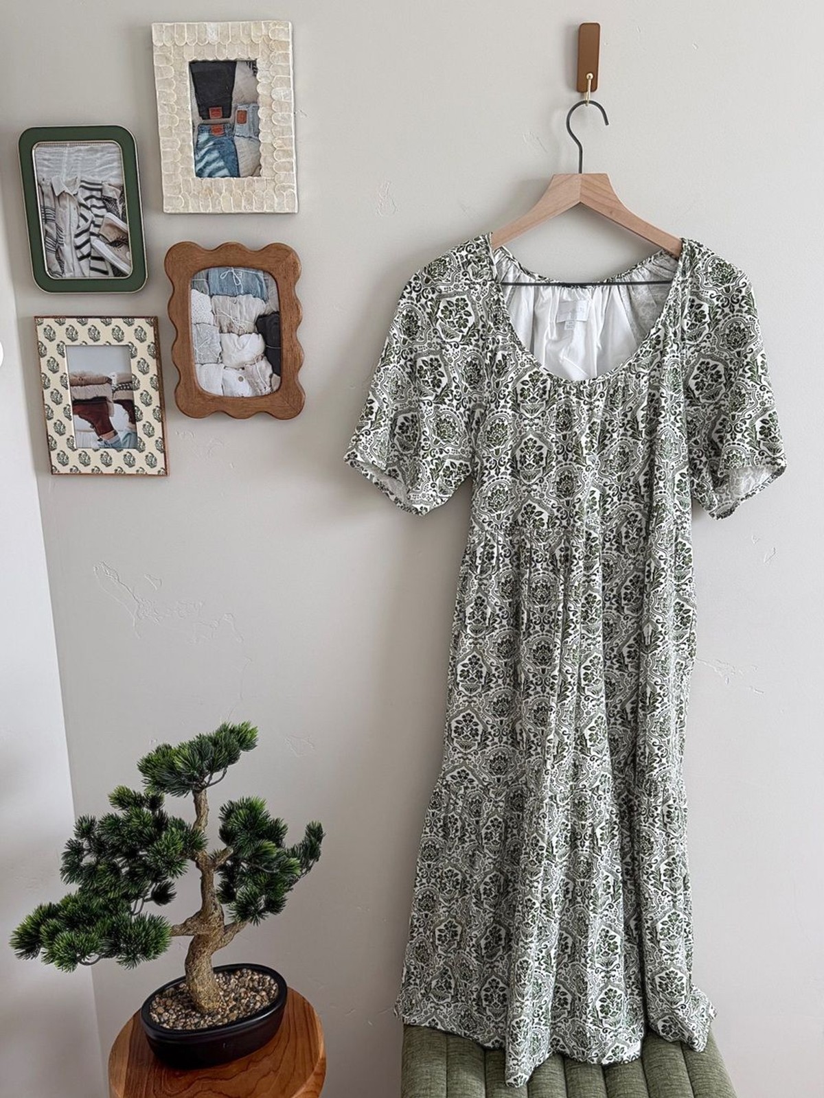 Sugarlips Estrada Floral Tiered Midi Dress